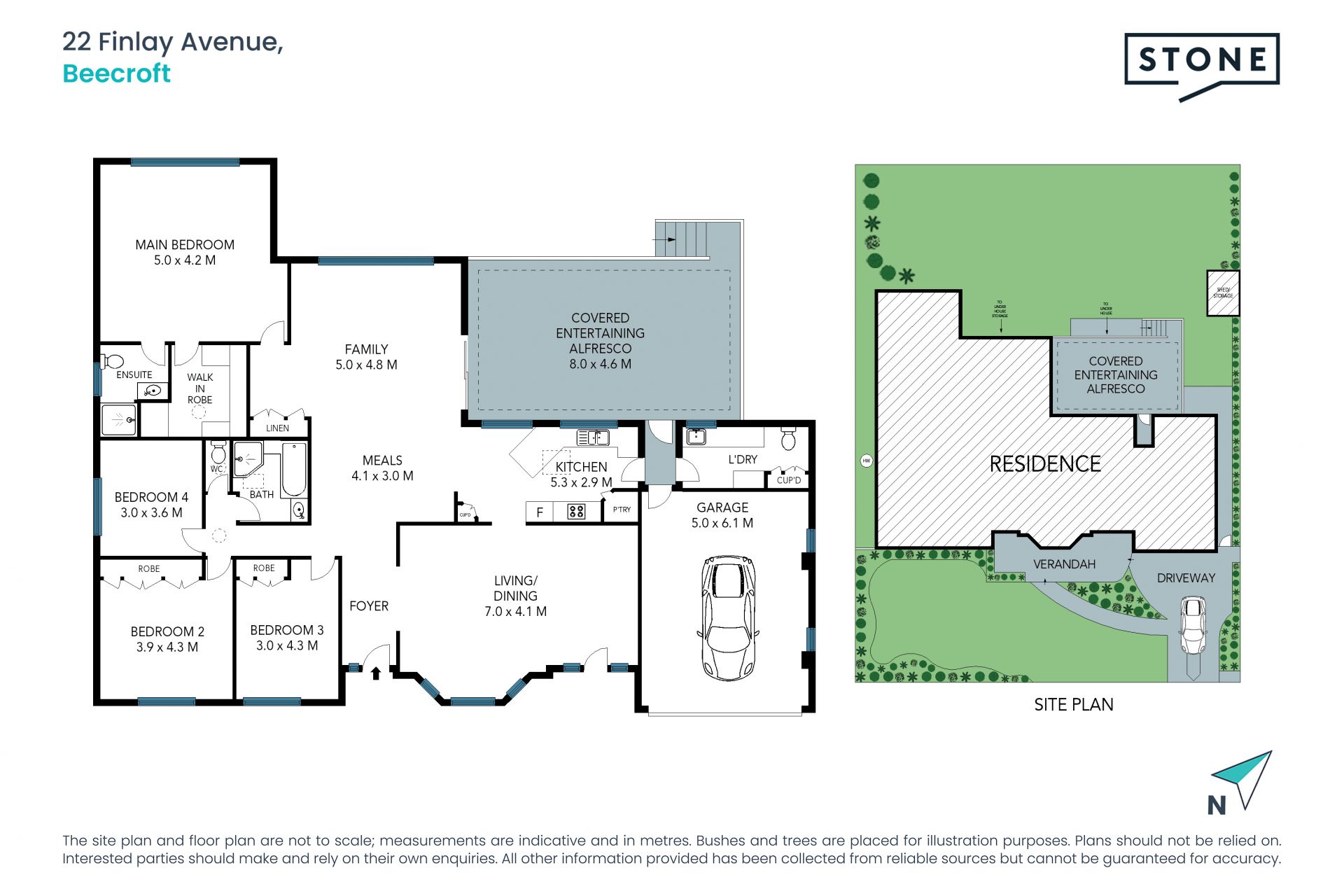 Bright and airy family entertainer with bush views