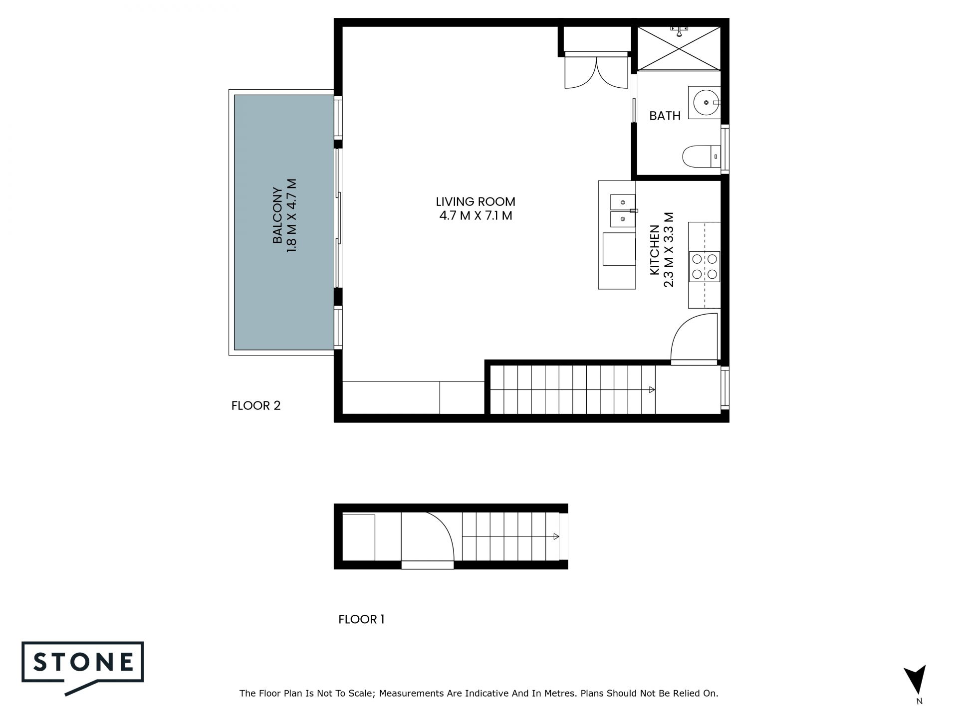 Studio living - move in ready!