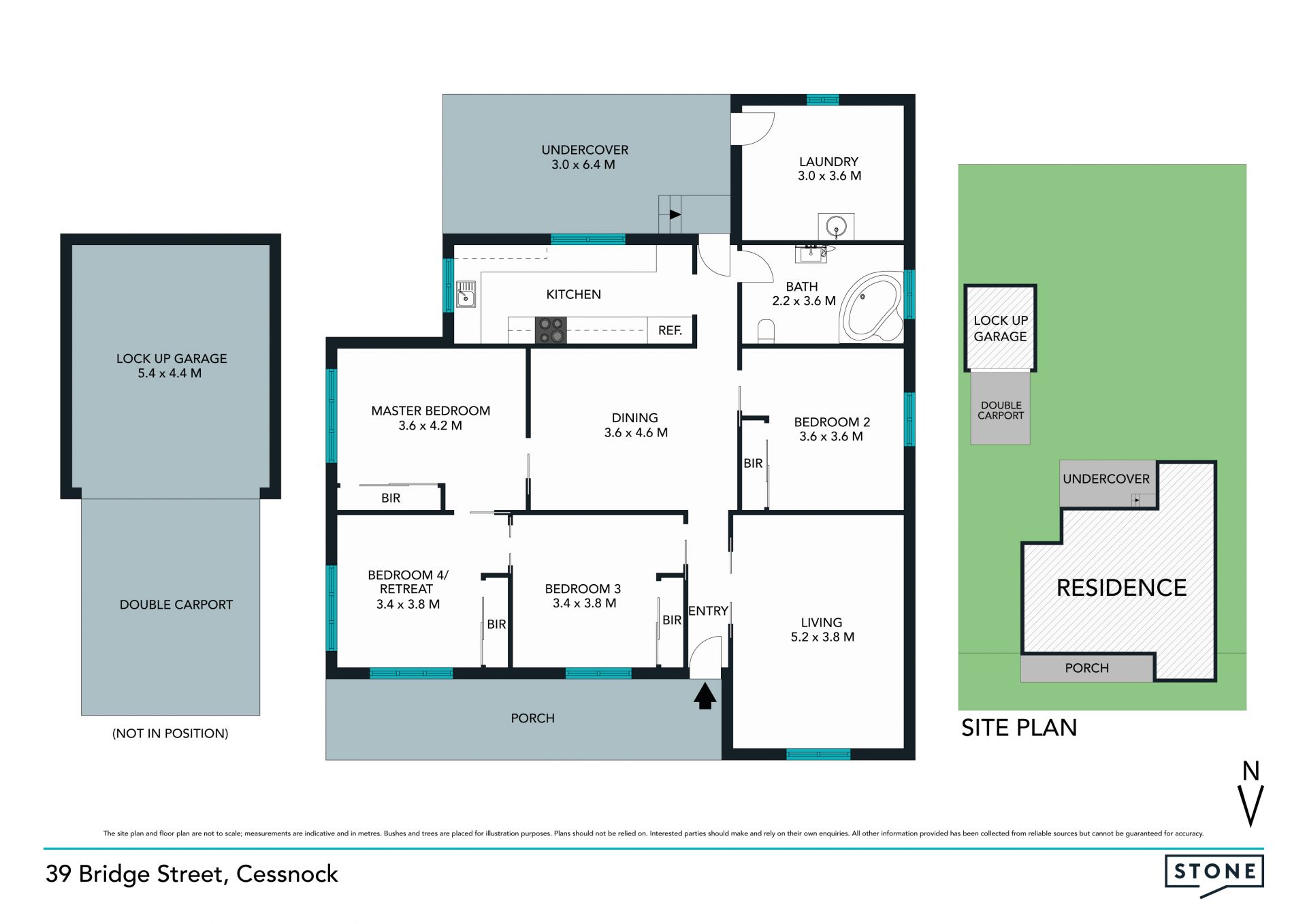 Freshly presented home on sizable block