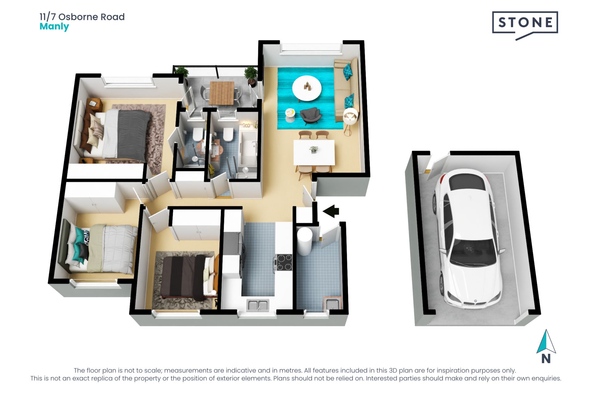 Designer lifestyle apartment on the Eastern Hill