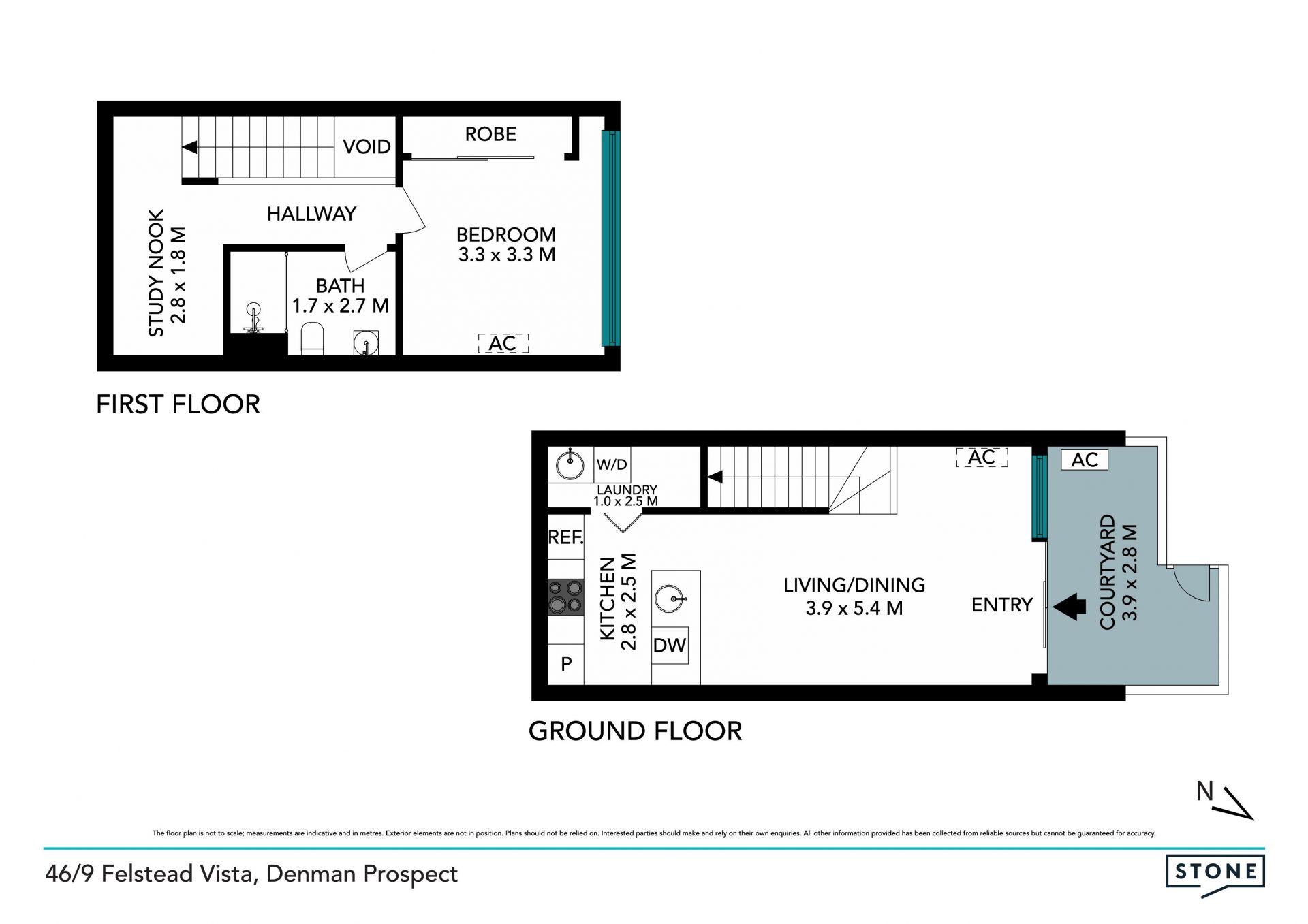 A modern abode only 220m from the Denman Village Shops
