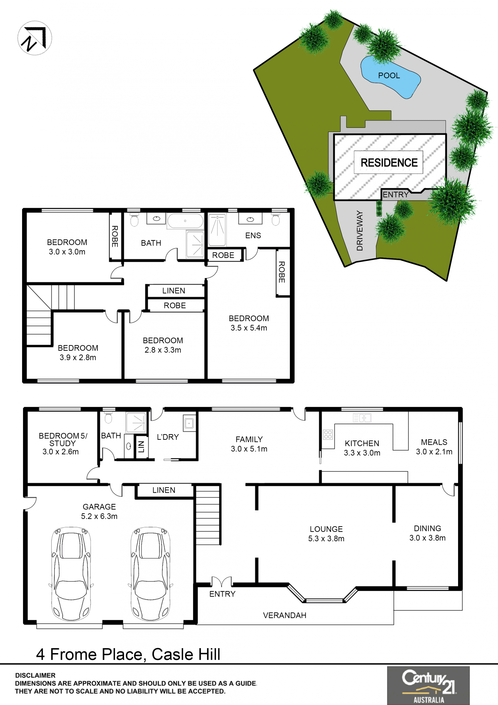 A Large 938m2 Block-  Walk To Castle Towers