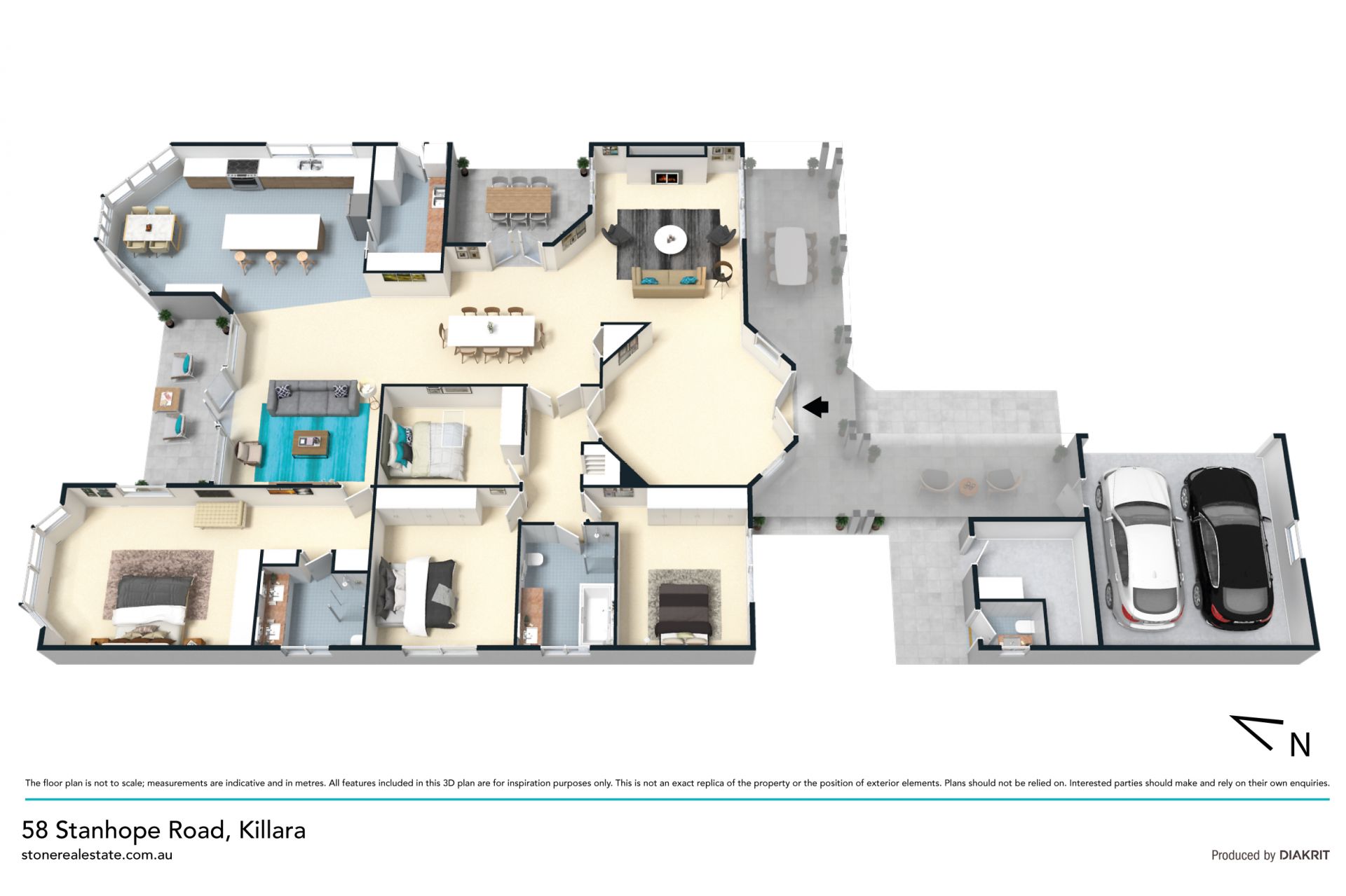 Designer home in Killara's golden triangle