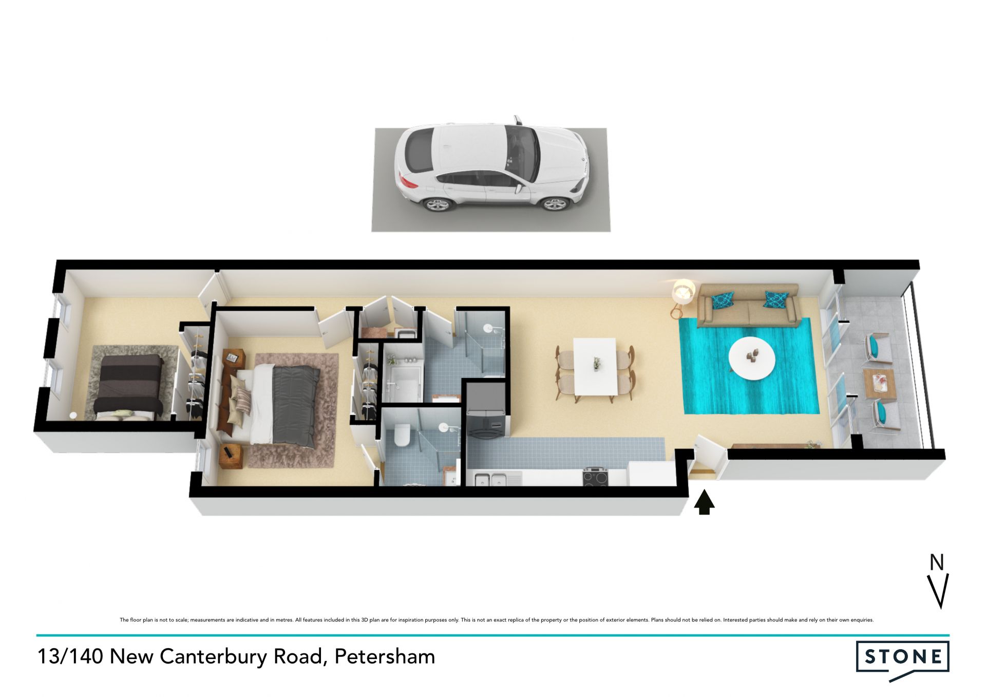 Located in the heart of Petersham's lifestyle hub