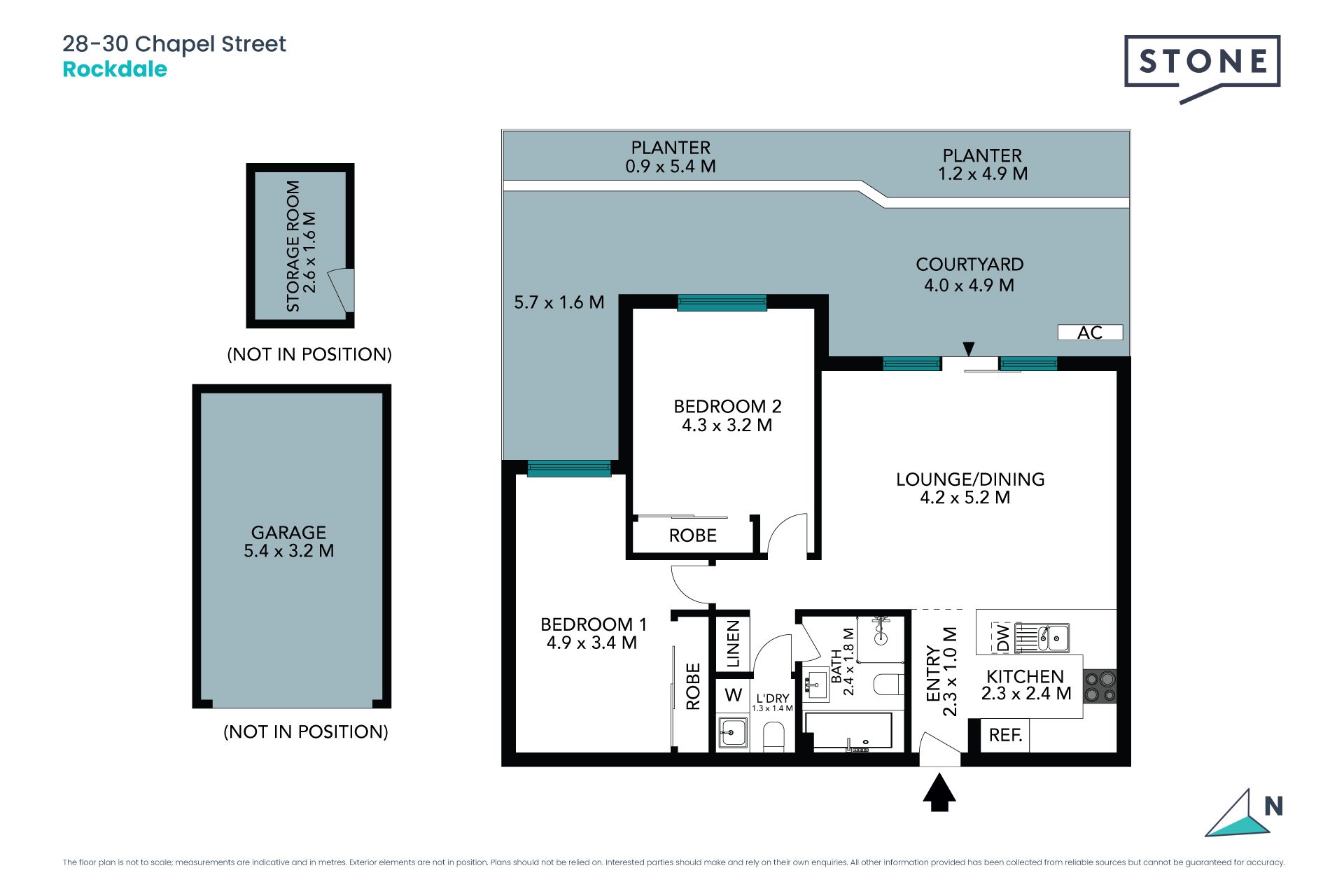 Villa-style courtyard apartment