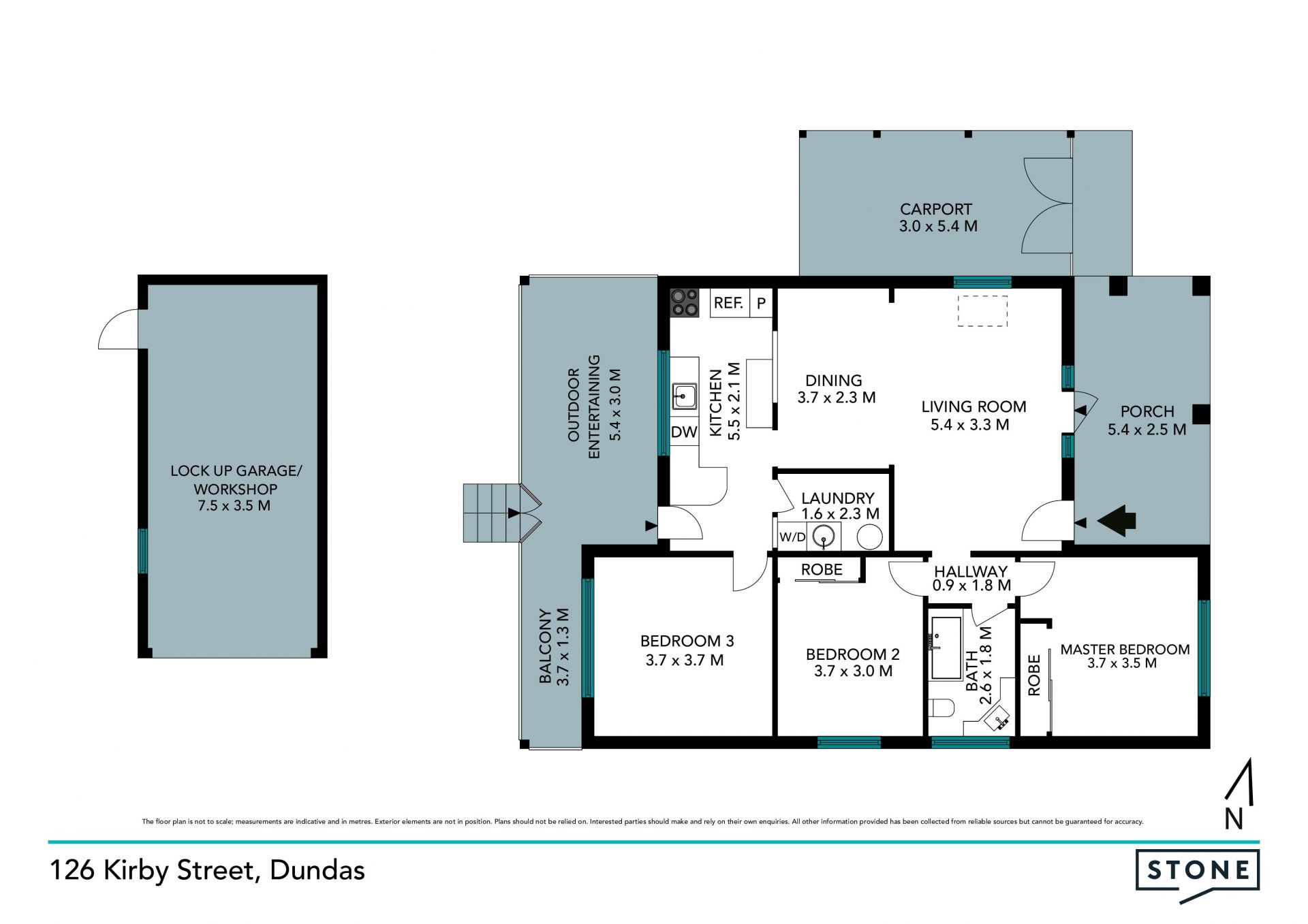 Clad home with huge potential!