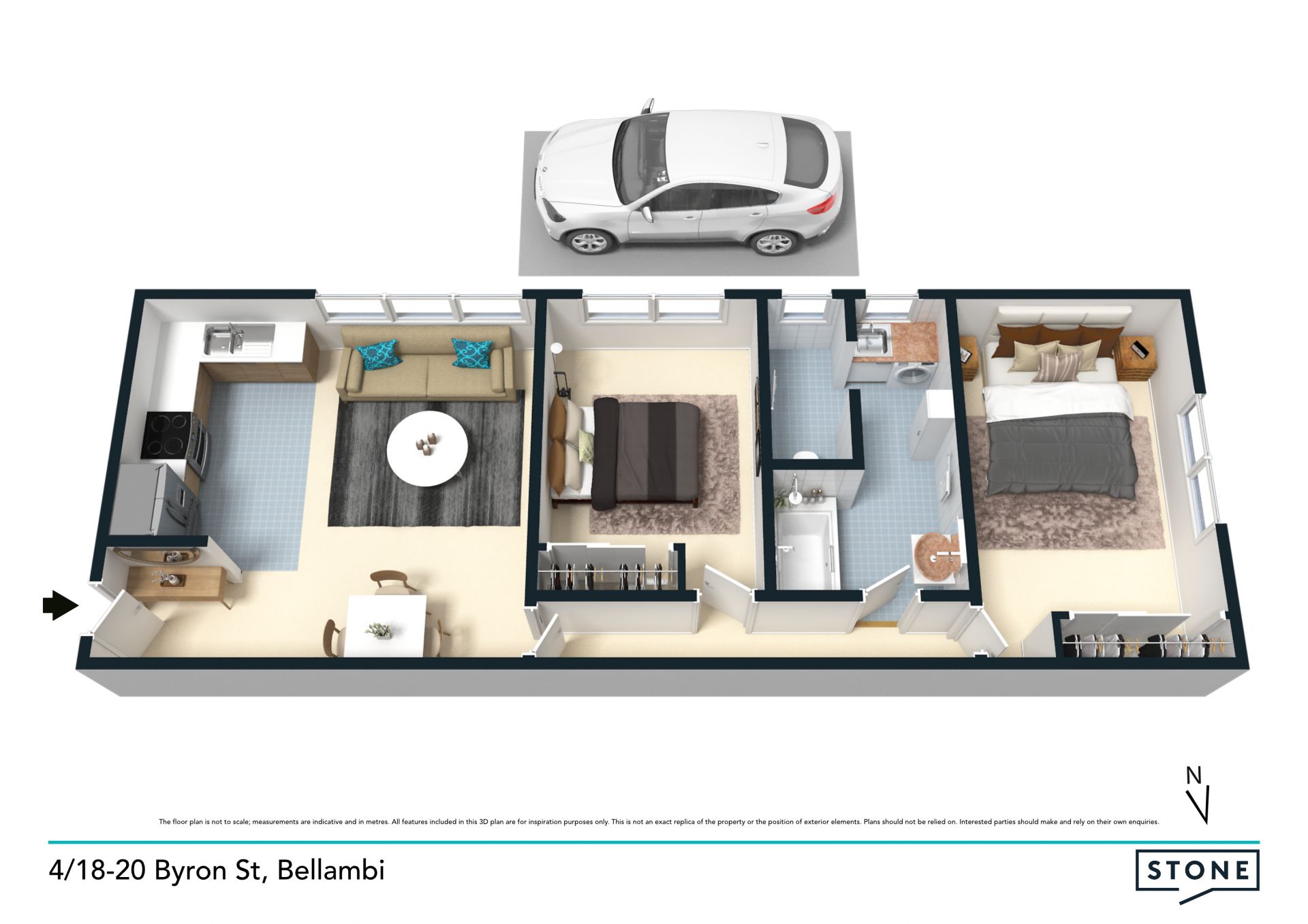 Northern suburbs apartment