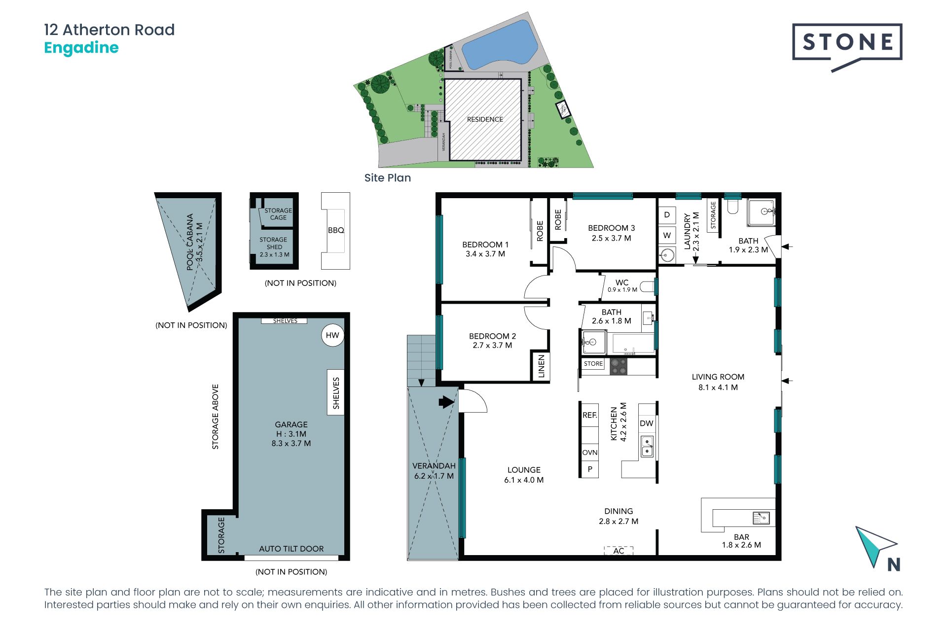 Tightly-held family home with treetop outlooks