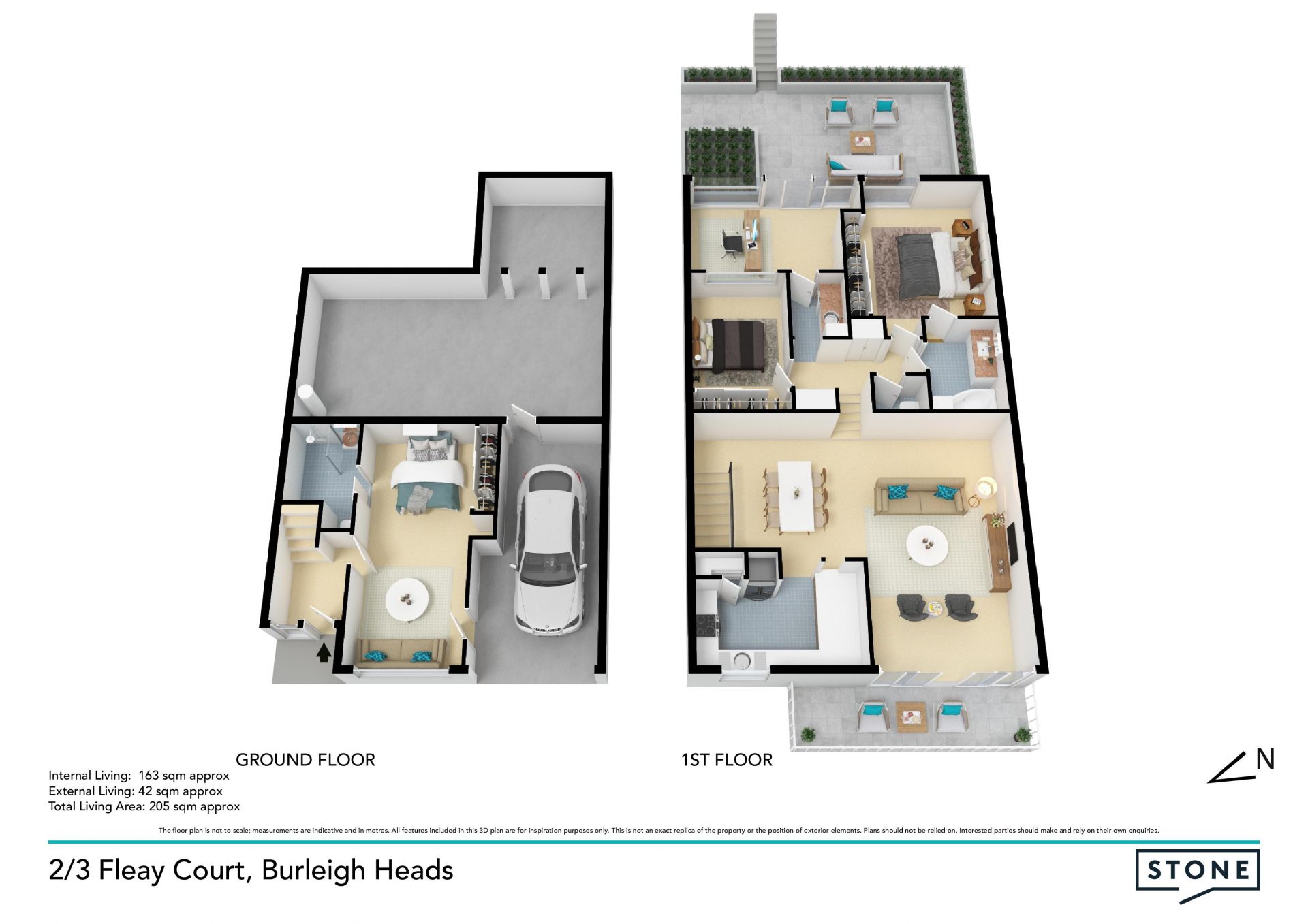 Beautifully presented townhouse in sought after tranquil setting