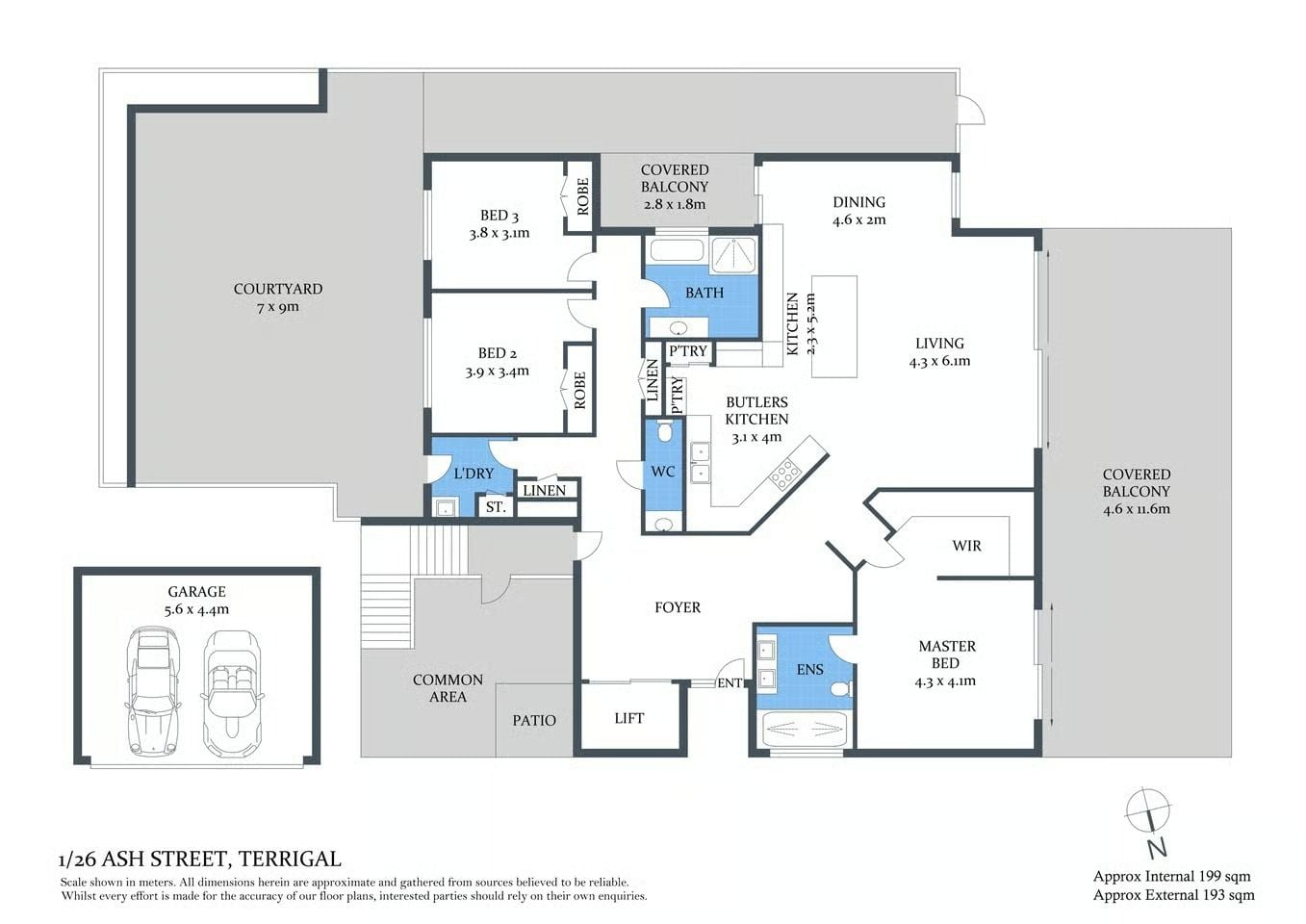 Architecturally Designed Terrigal Apartment - Walk to Beach, Cafés & Esplanade