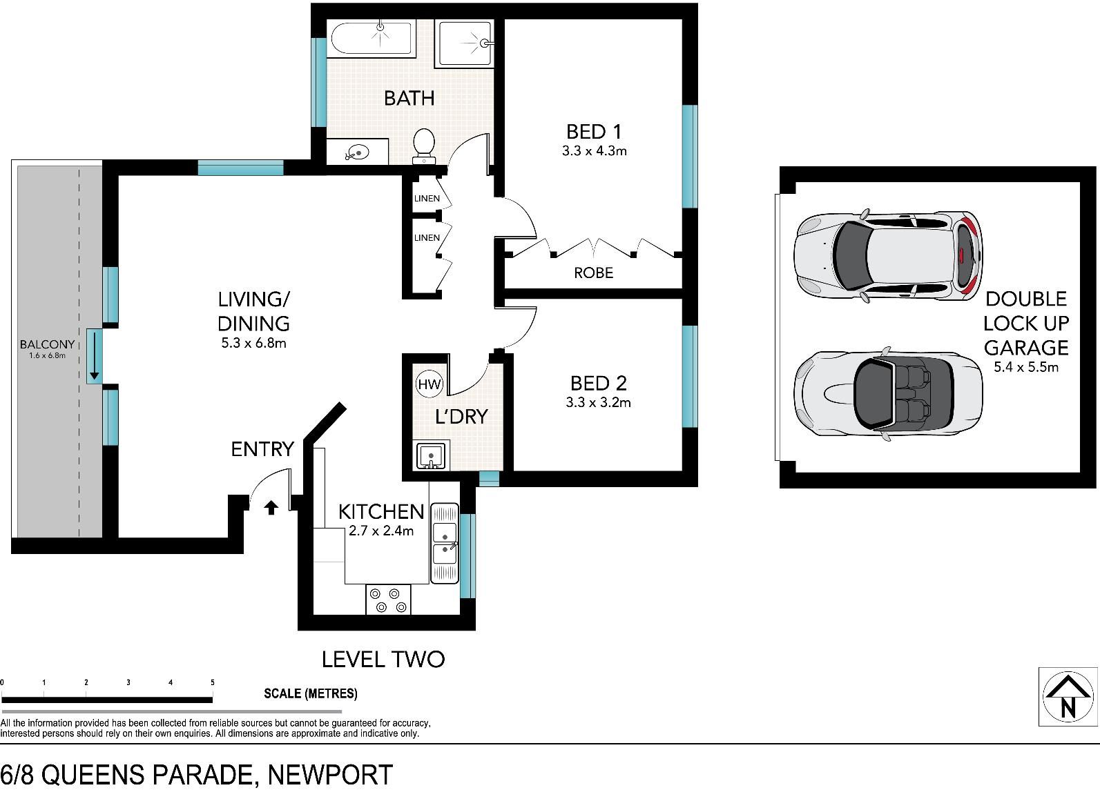 Not your average two bedroom apartment