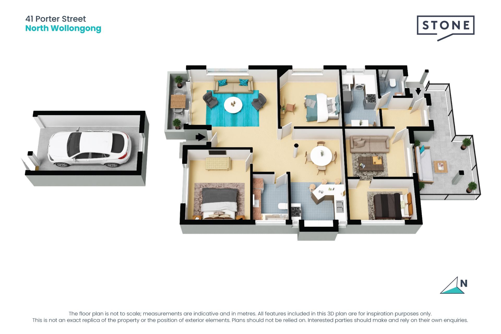 Bright dual dwelling haven offers vast potential