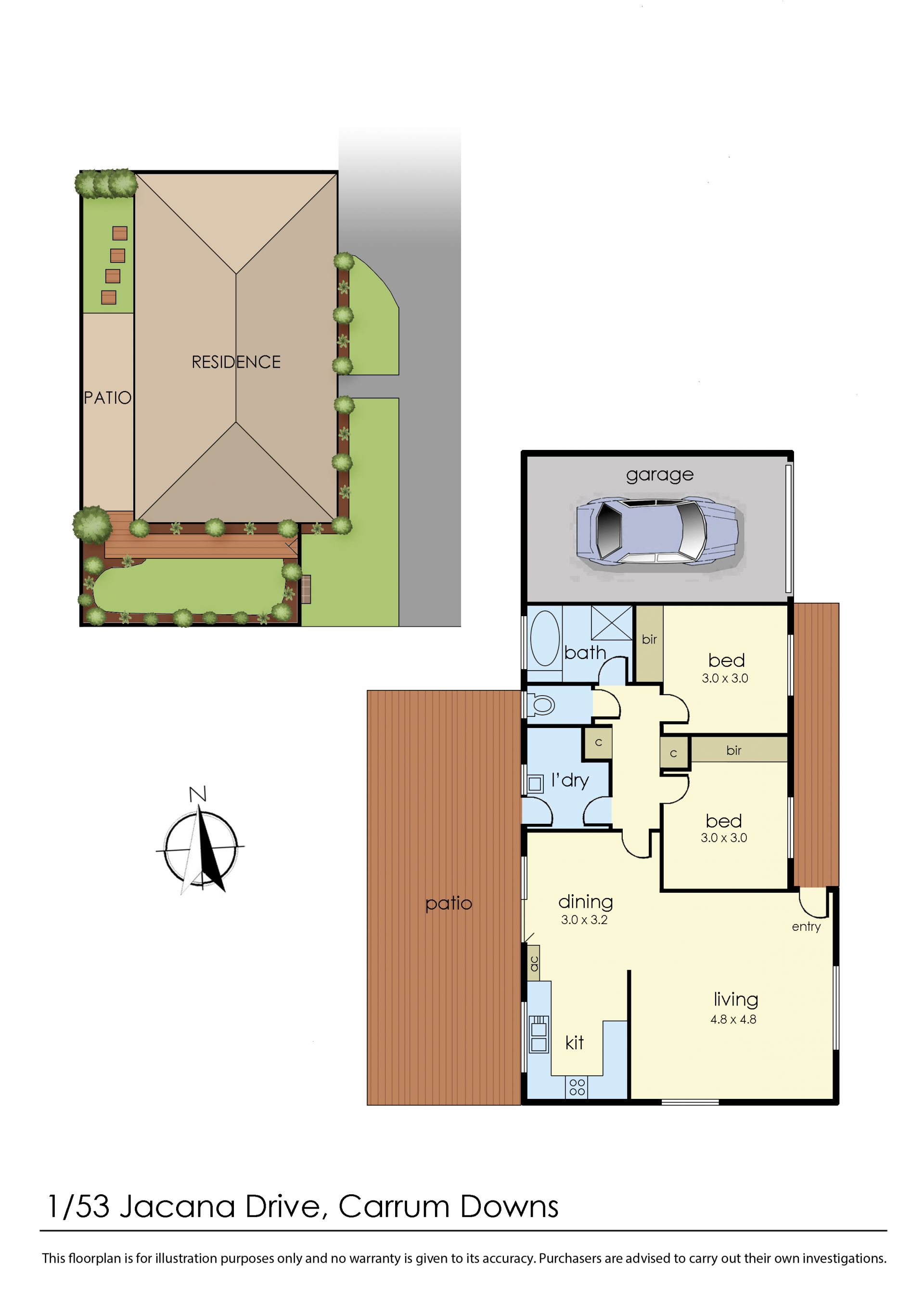 1/53 Jacana Drive, Carrum Downs VIC, Carrum Downs - Image 1