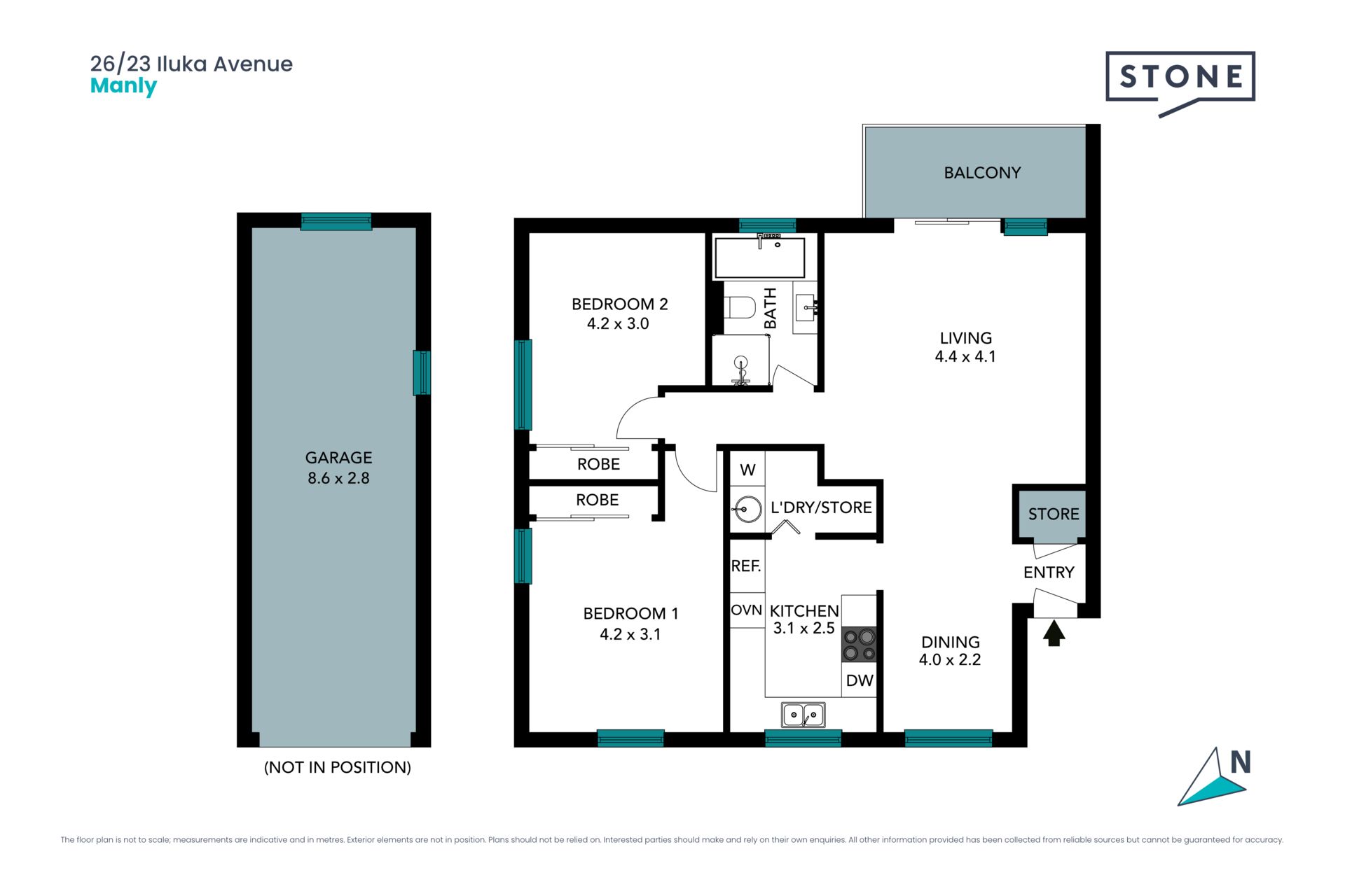 Exceptionally spacious and sunlit