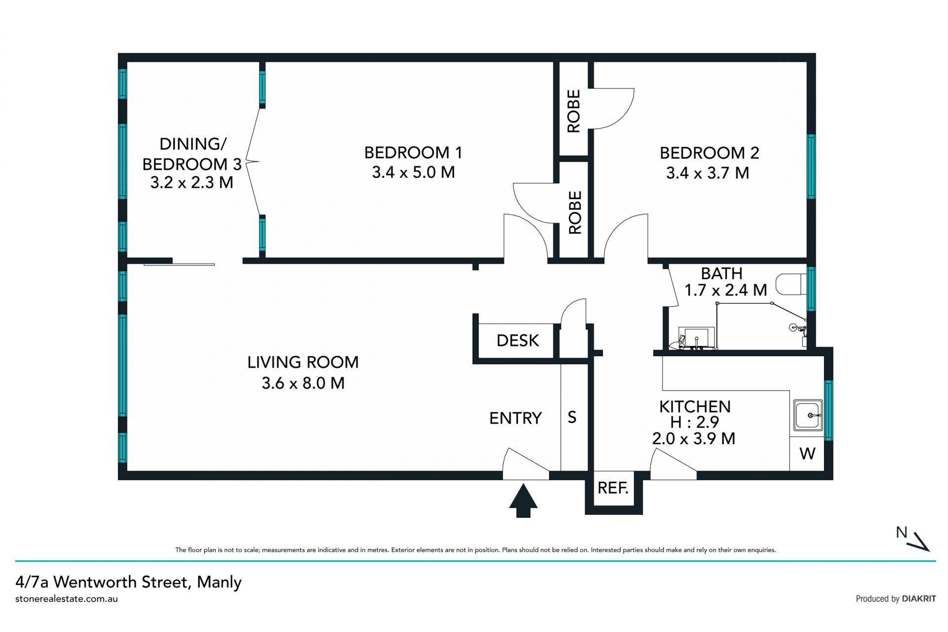 Stylish lifestyle pad in the heart of Manly