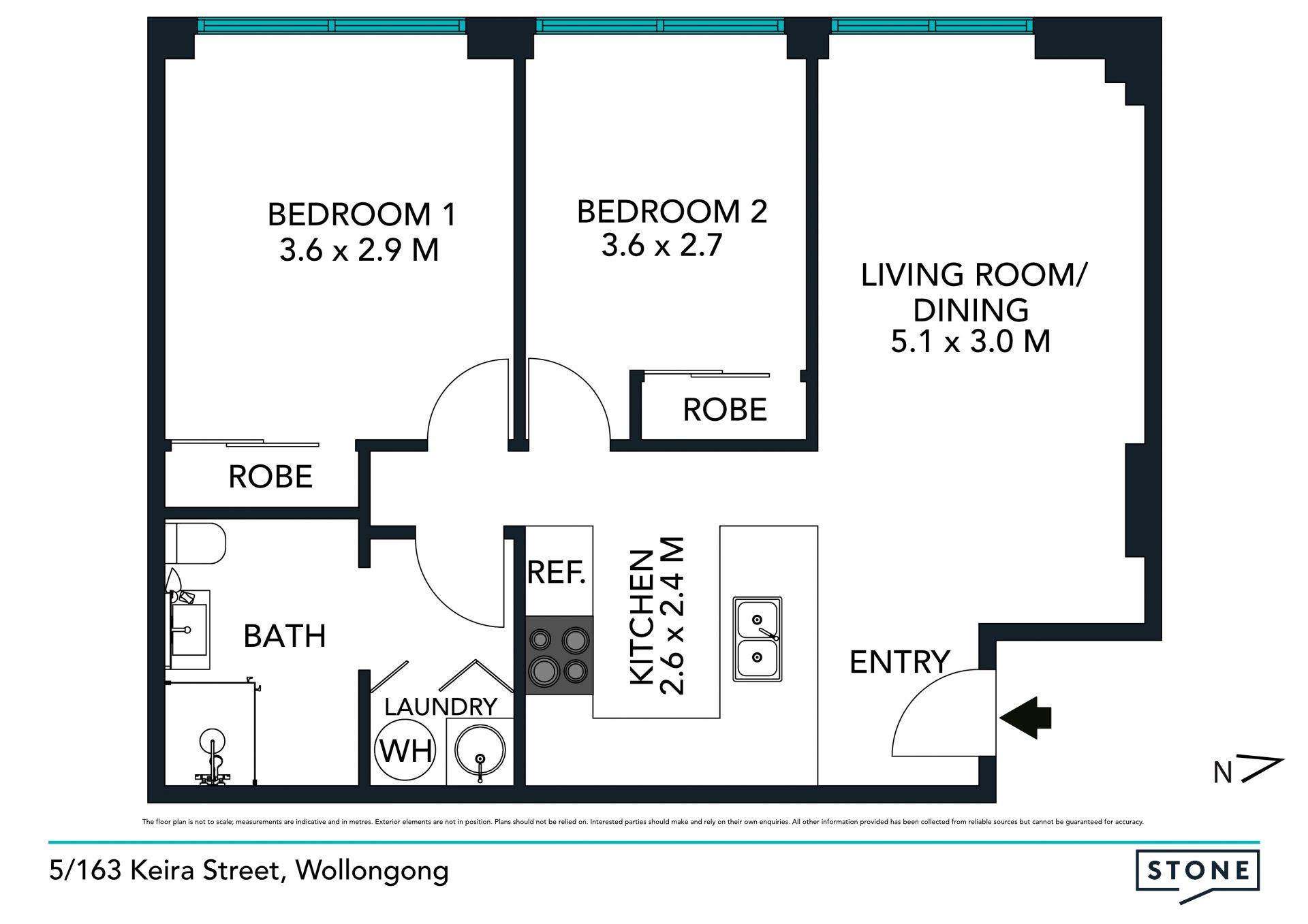 Charming apartment offers idyllic inner city living