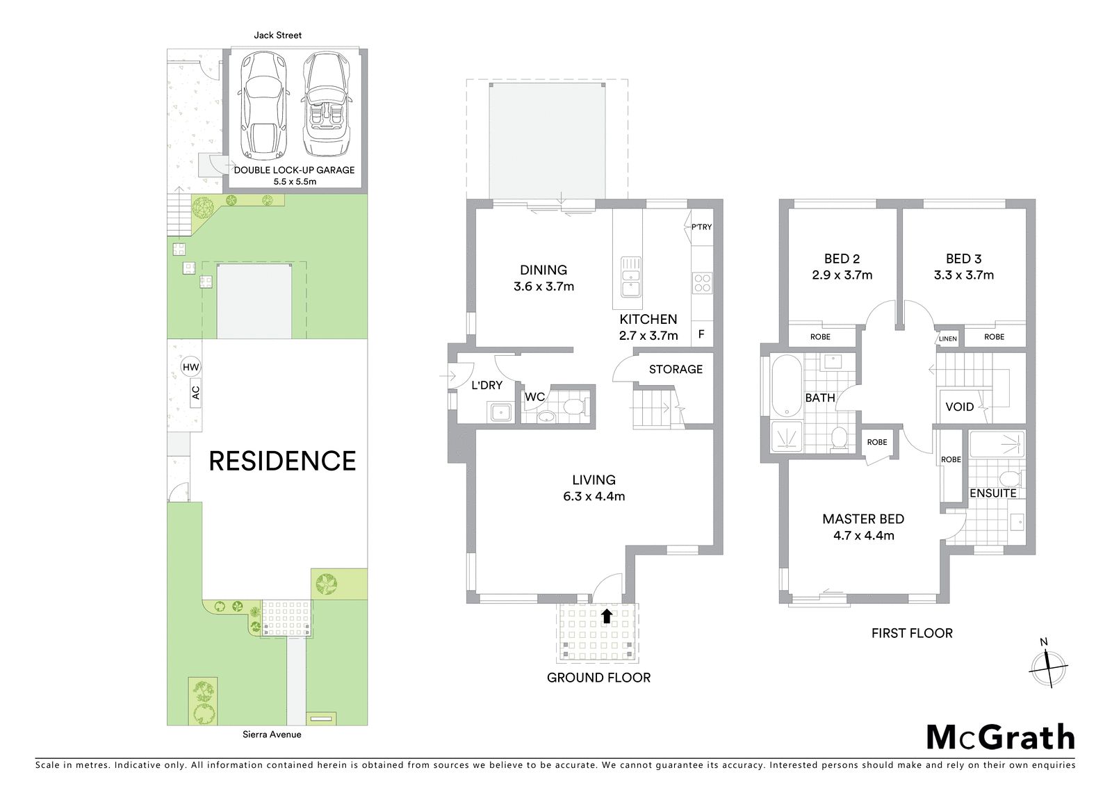 Low maintenance home basks in north rear aspect
