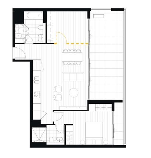 SPACIOUS 2 BEDROOM APARTMENT IN ESPRIT BUILDING MASCOT
