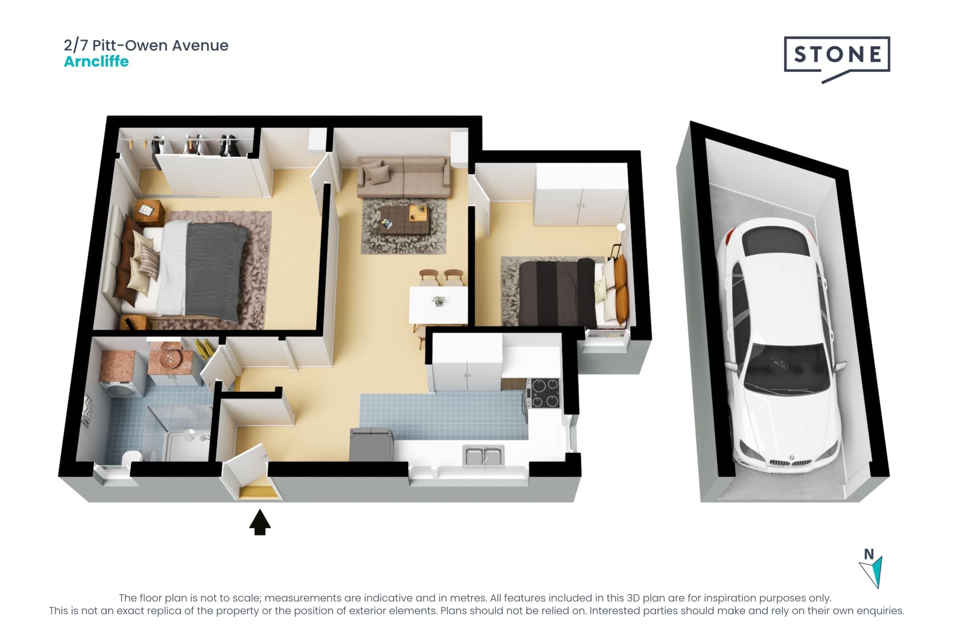 Villa-style cul-de-sac abode