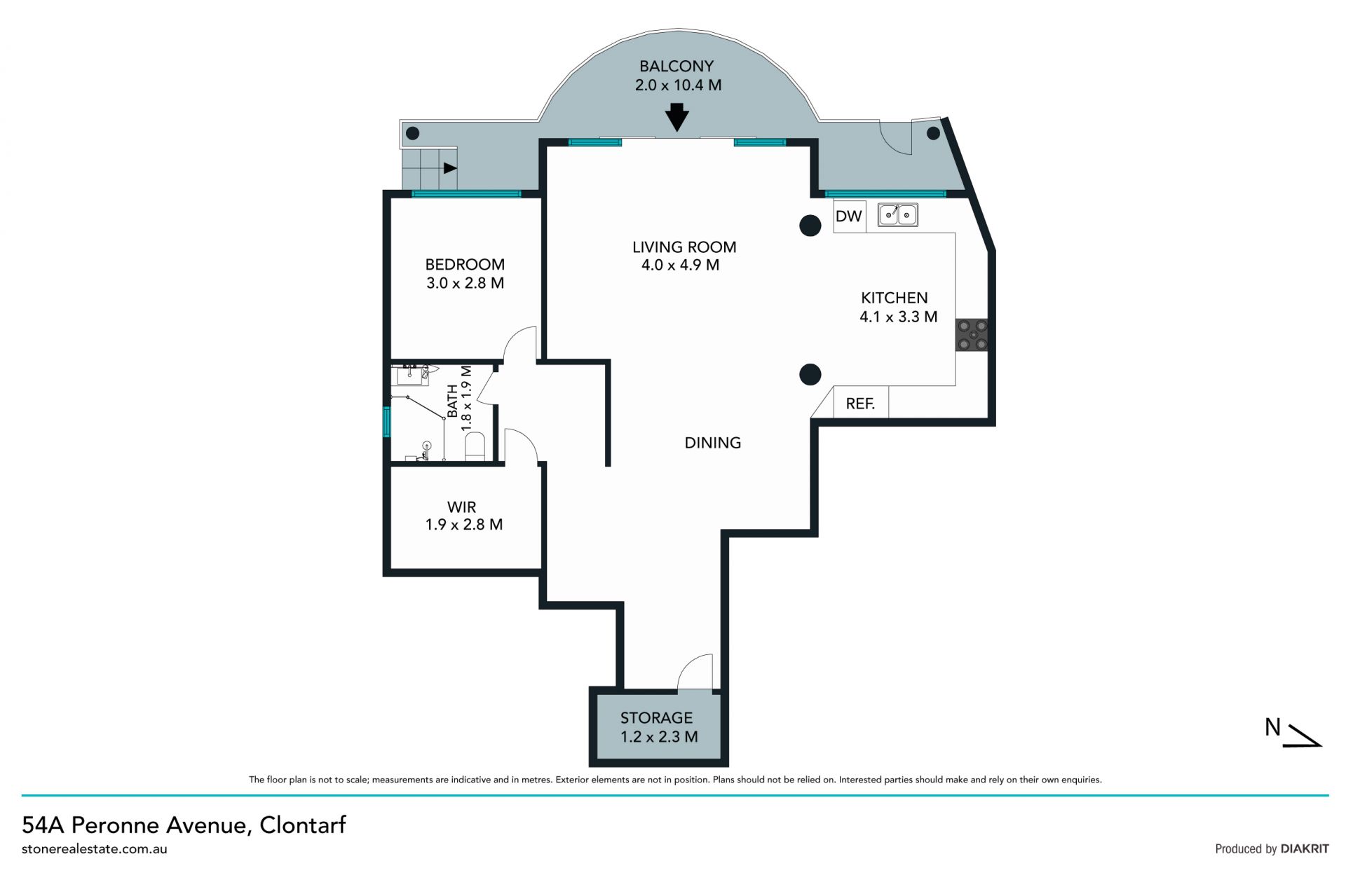 Executive one bedroom apartment