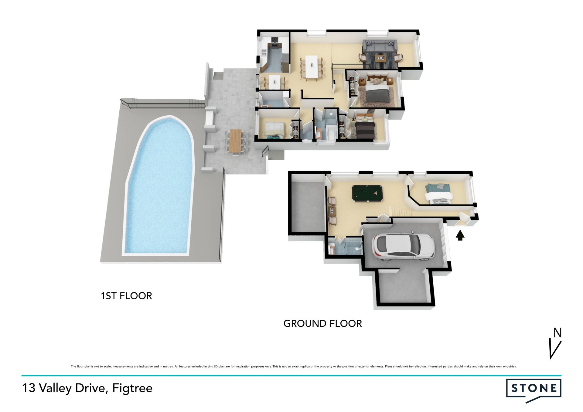 Two storey residence amidst peaceful surrounds