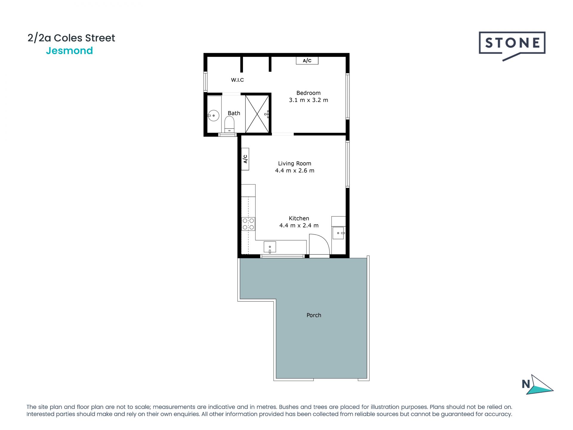 BRAND NEW, ONE BEDROOM