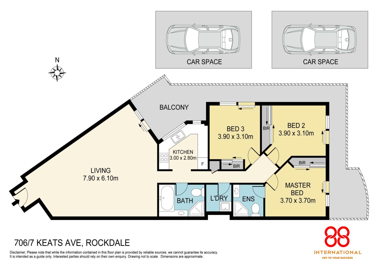 SPACIOUS, CONVENIENT NORTH-EAST FACING 3 BEDROOMS IN THE HEART OF ROCKDALE