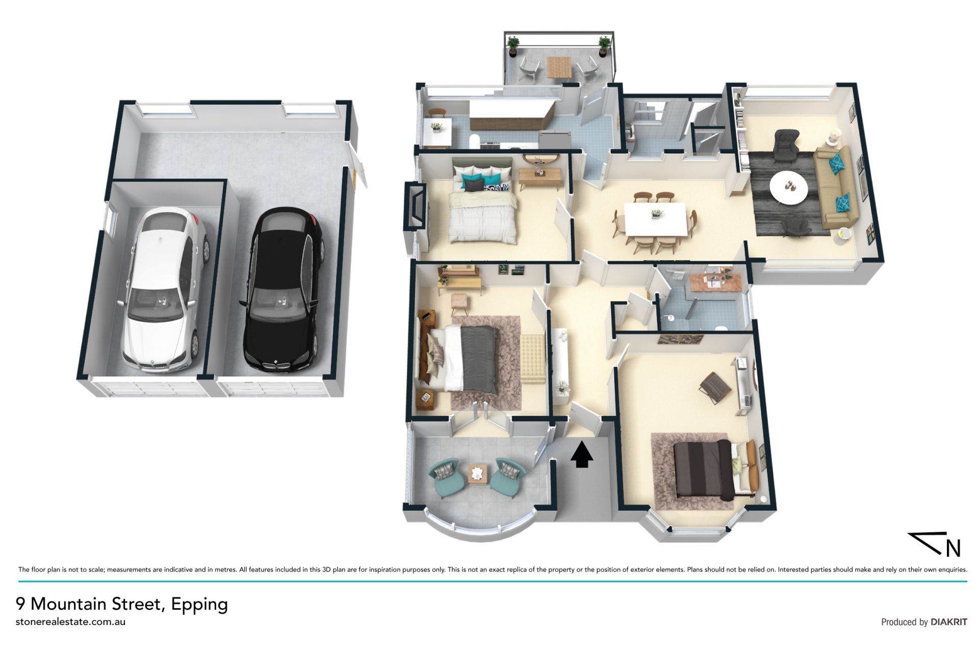 1,069sqm Double Brick Home in Epping West Catchment