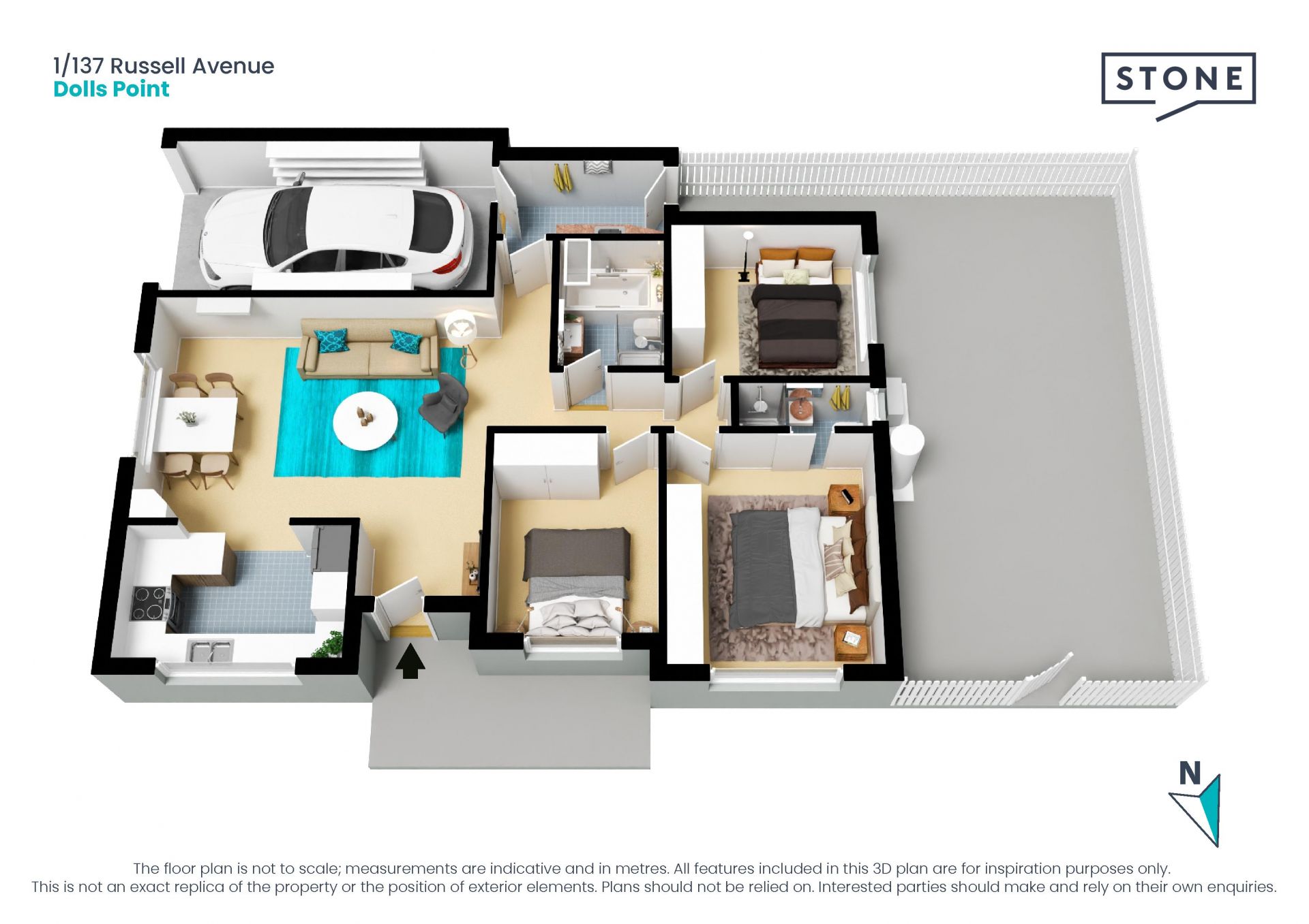 Immaculate Front-Facing Villa in Prime Location