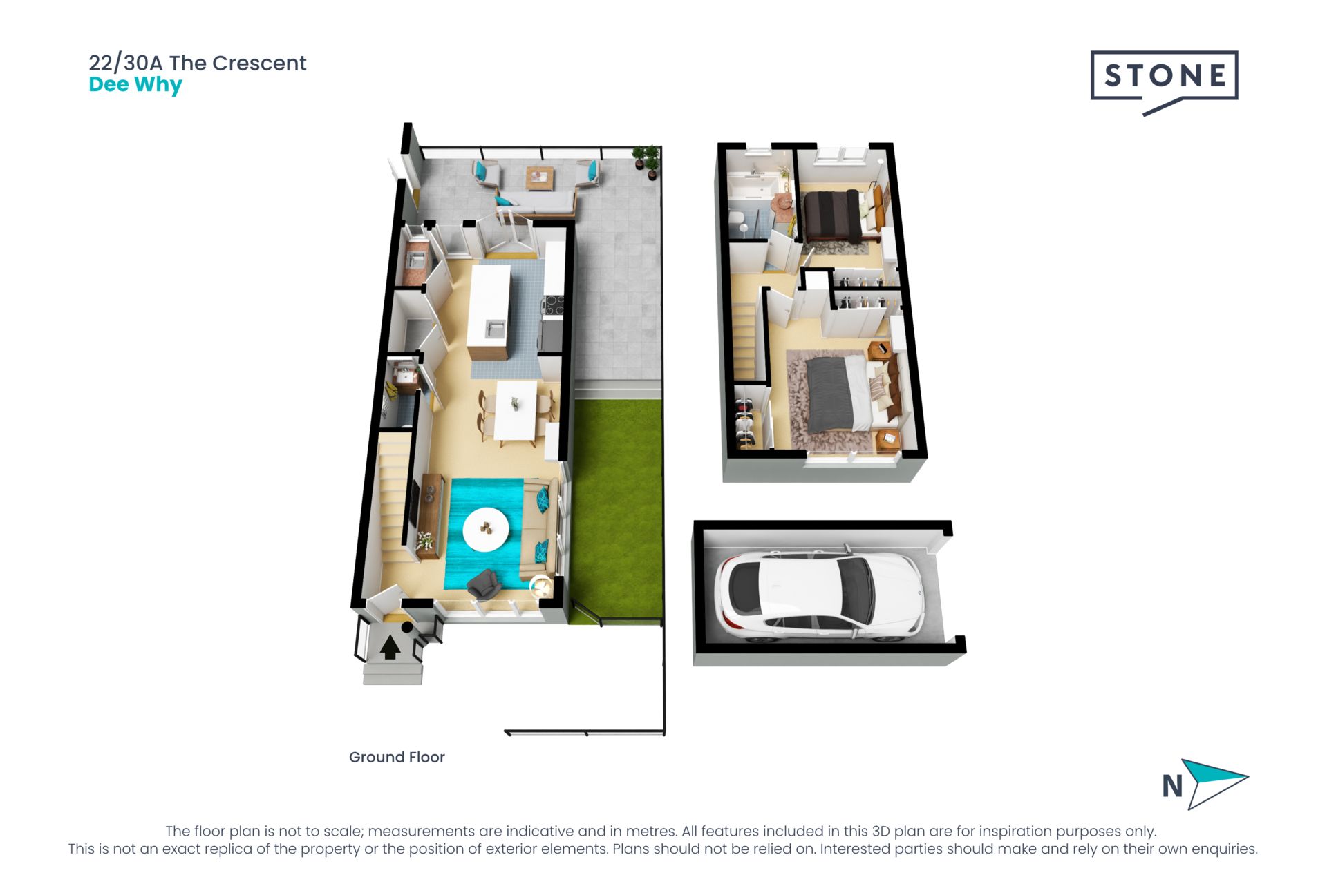 Luxe town house entertainer in a premier address