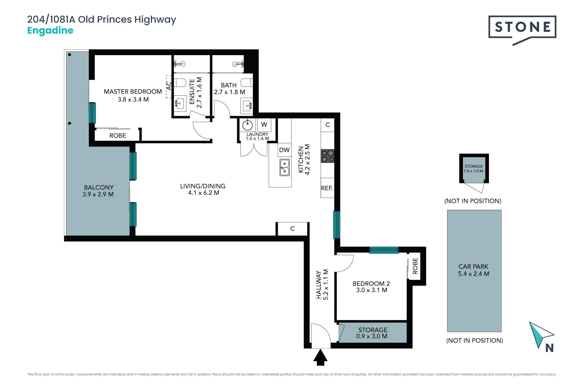 Modern apartment, lifestyle location