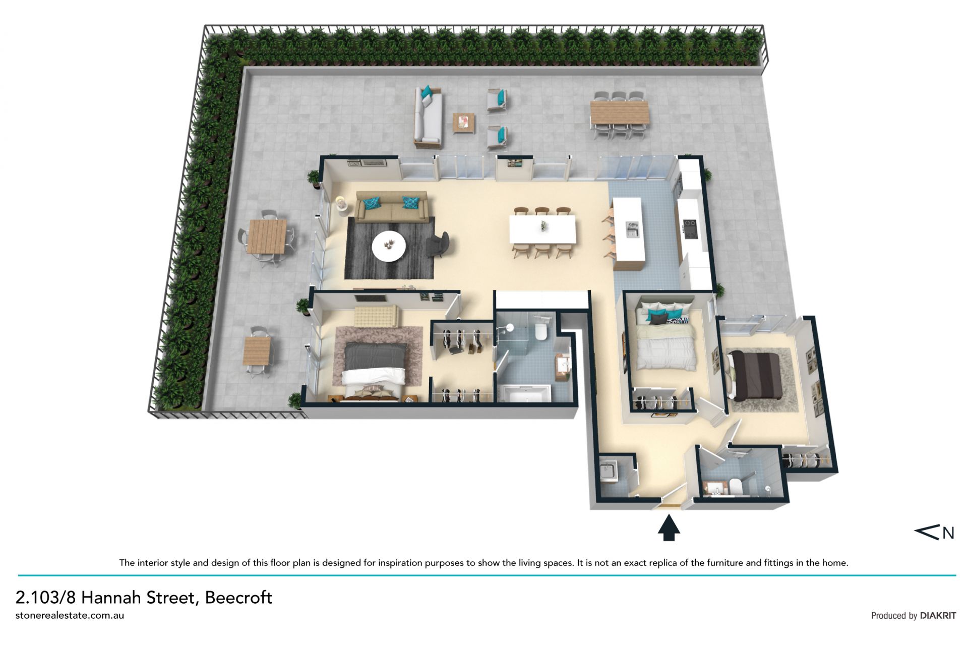 Brand New Luxury Courtyard Apartment with 317sqm on title