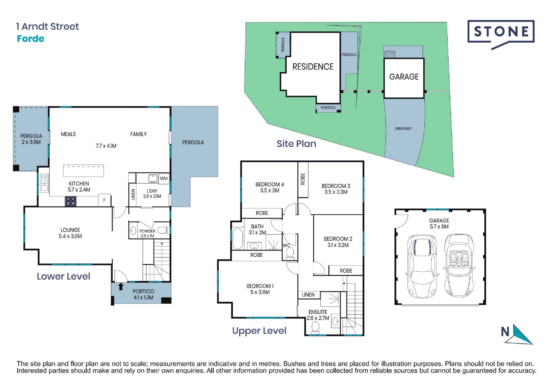 Contemporary Family Living in a Premium Forde Pocket