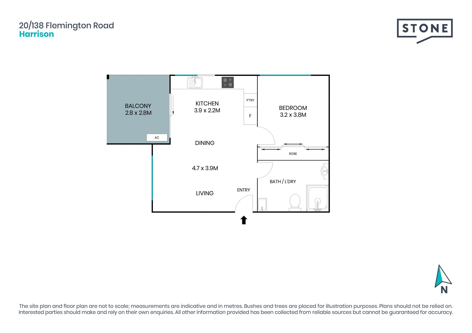 Private Lockup Garage + Views and Convenience Combined