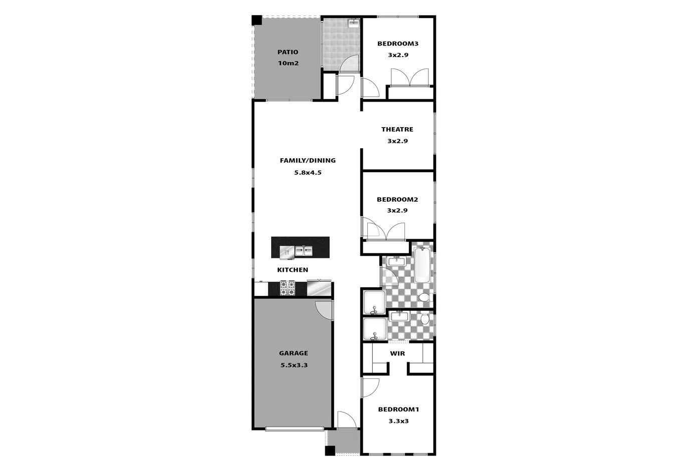 Brand New 3 Bedroom, In Prime Location