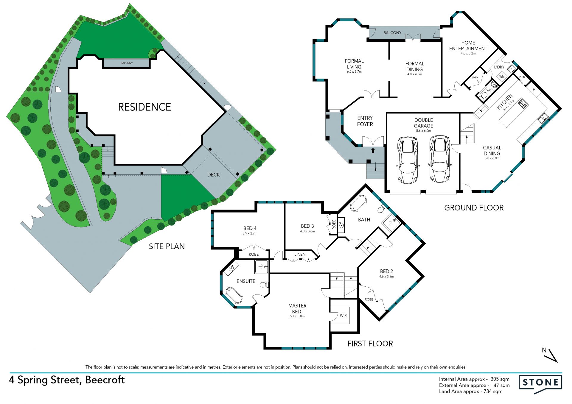 Beautifully charismatic Binet home in a premier position