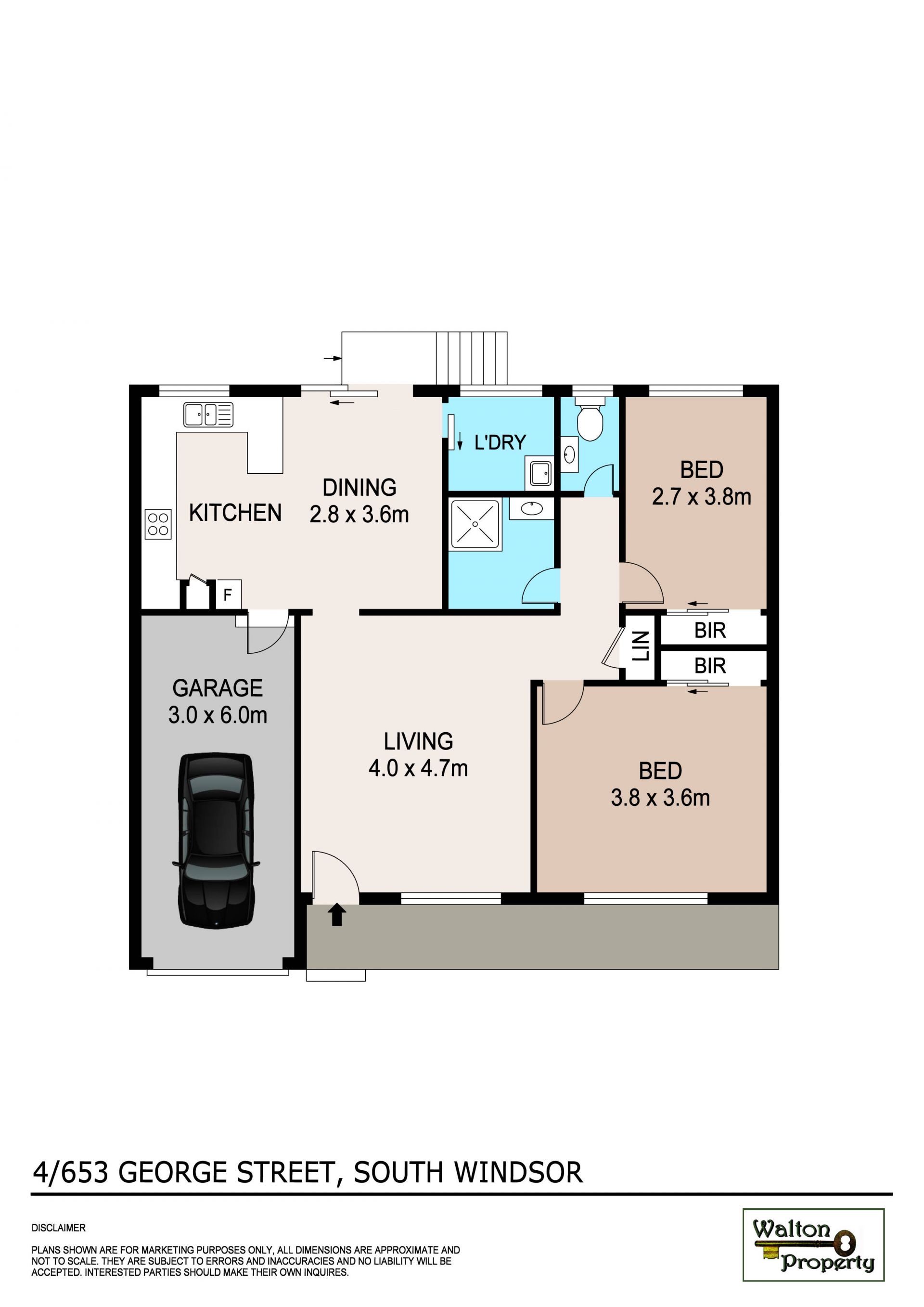 Superb Investment! 2 Bed Villa in Neat and Secure Complex