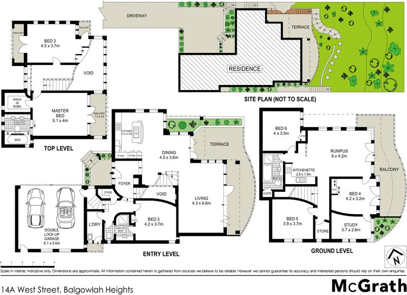 Chic contemporary retreat with versatile layout