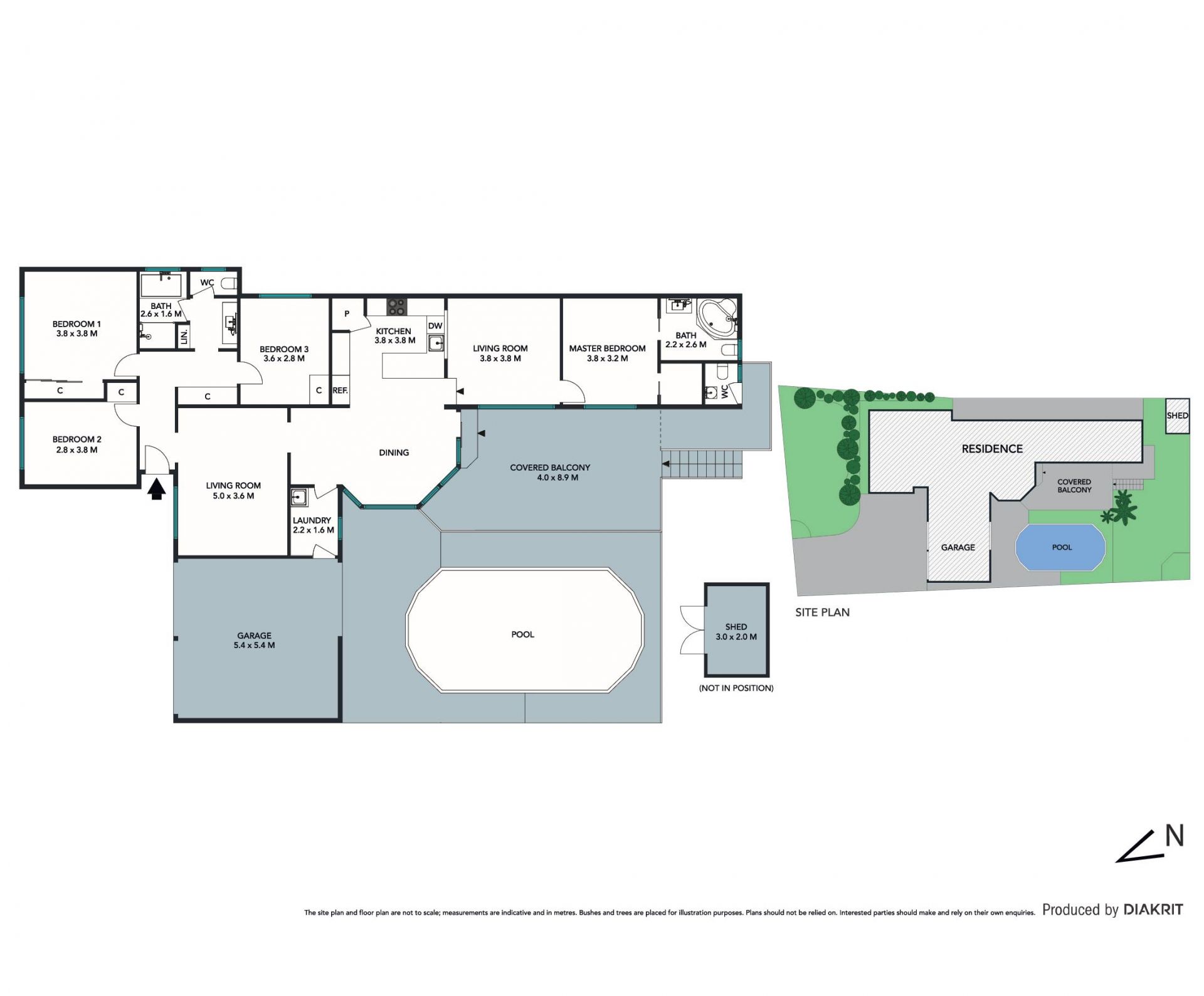 Modern family design with abundant parking