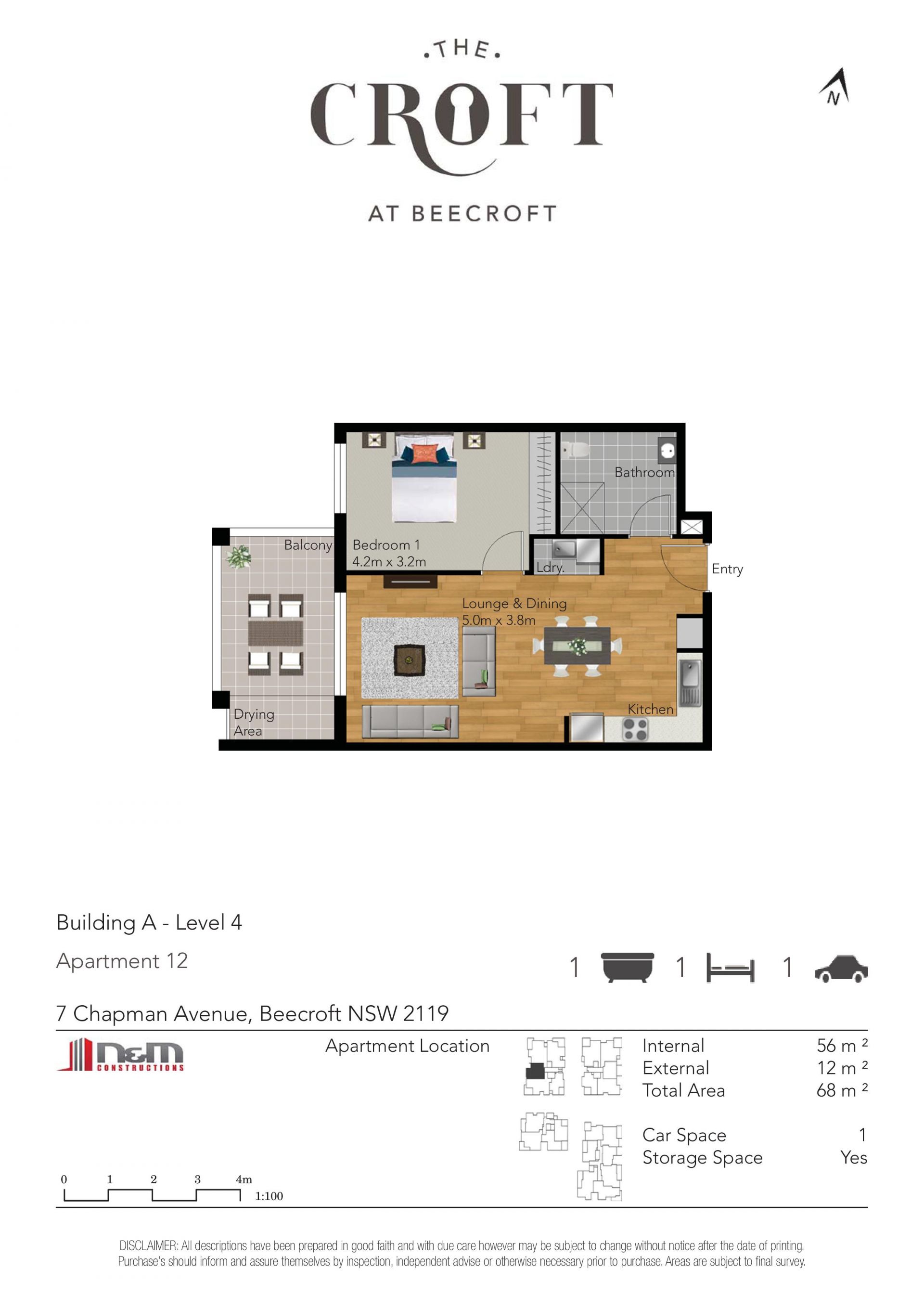 Conveniently Located Apartment