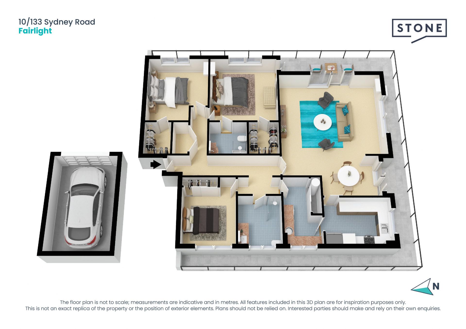 Prestige apartment with postcard-perfect panoramas