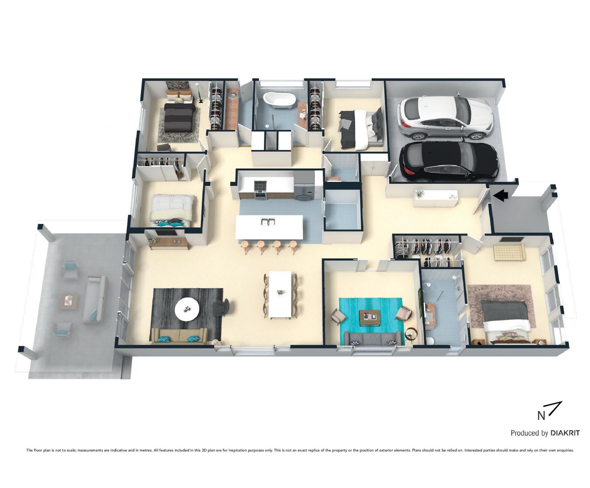 Brand new designer style home for the modern family