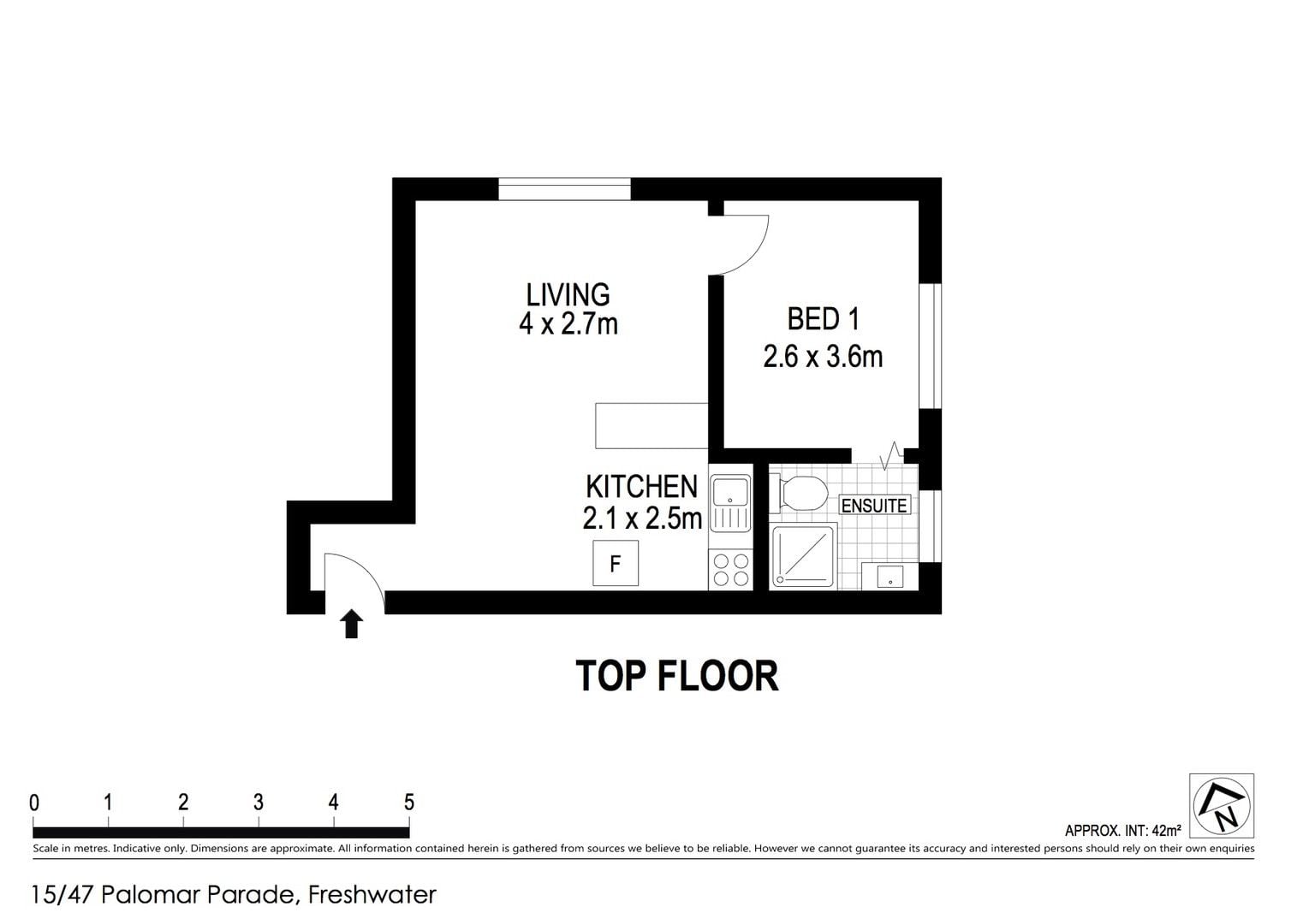 Quiet apartment
