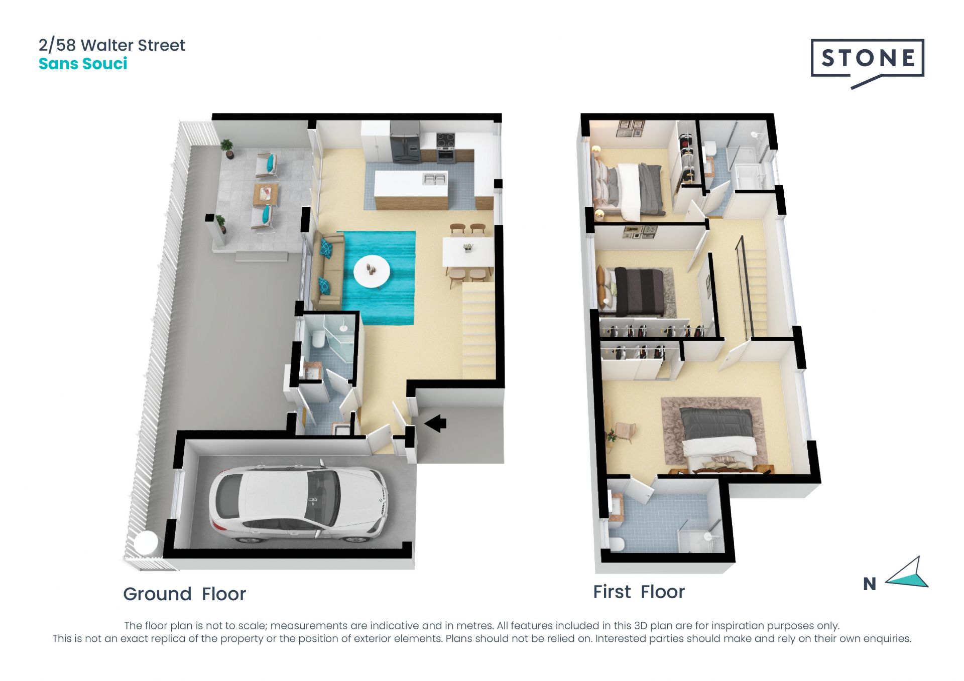 Boutique townhome with beachside convenience