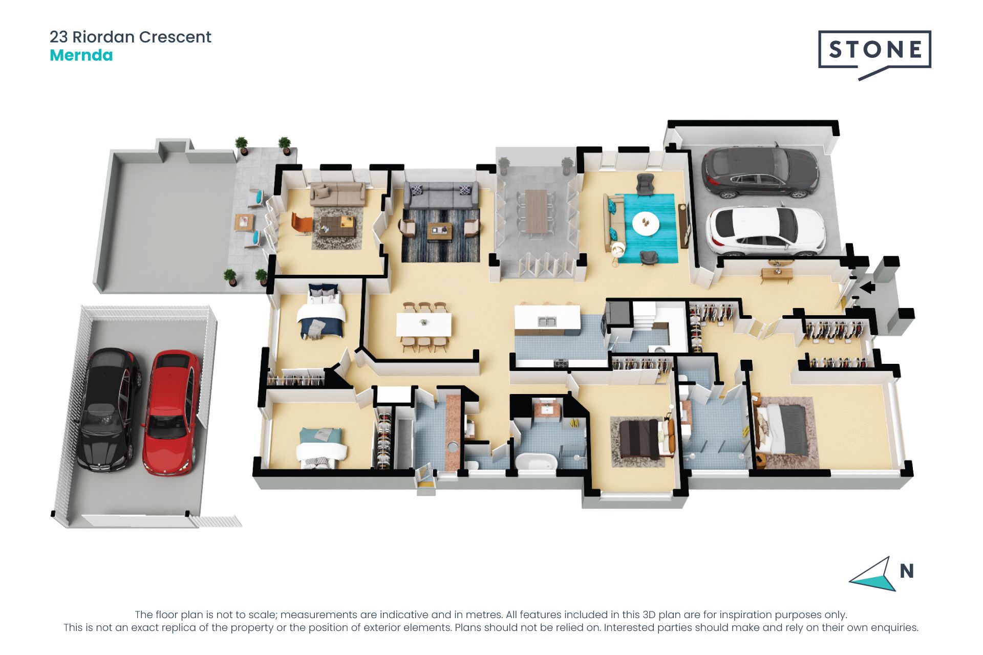 Spacious and luxurious family living