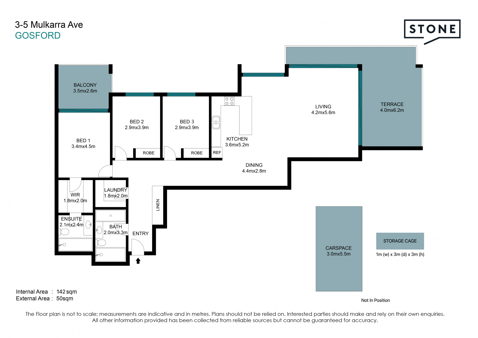 Large 3-Bedroom Apartment - Stunning Water Views
