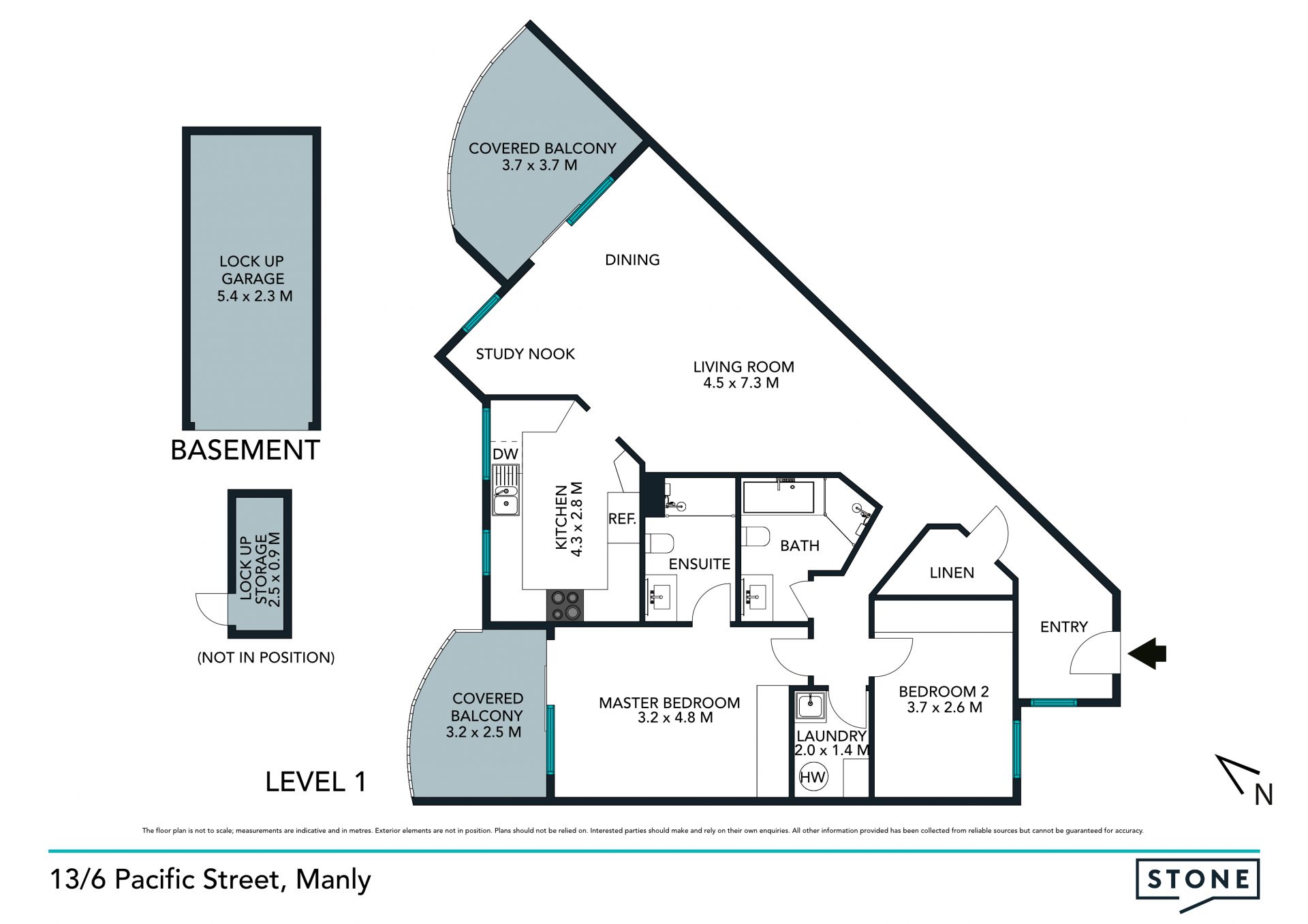 Prestige apartment within footsteps of the beach