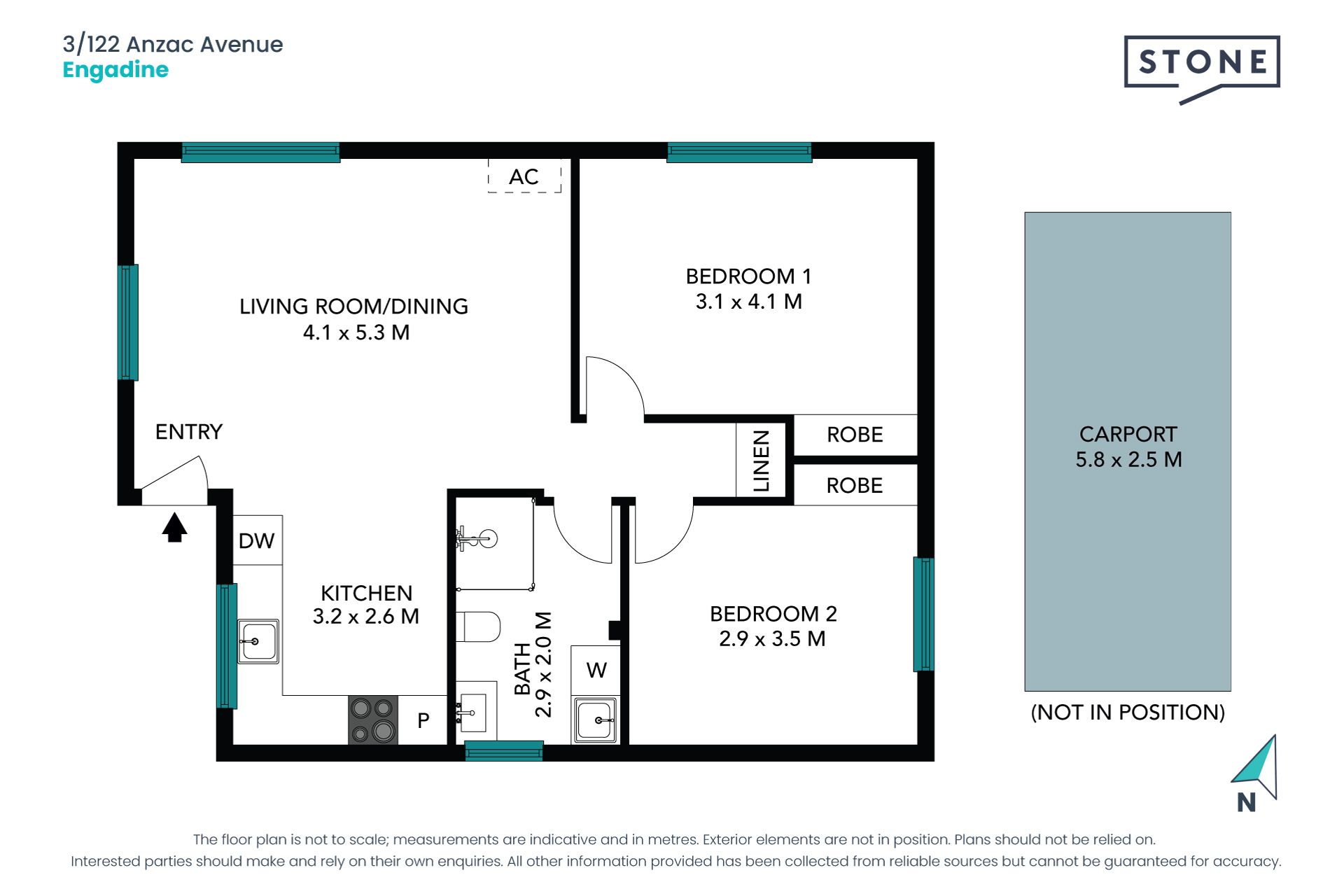 Ground Floor in Over 55's Complex