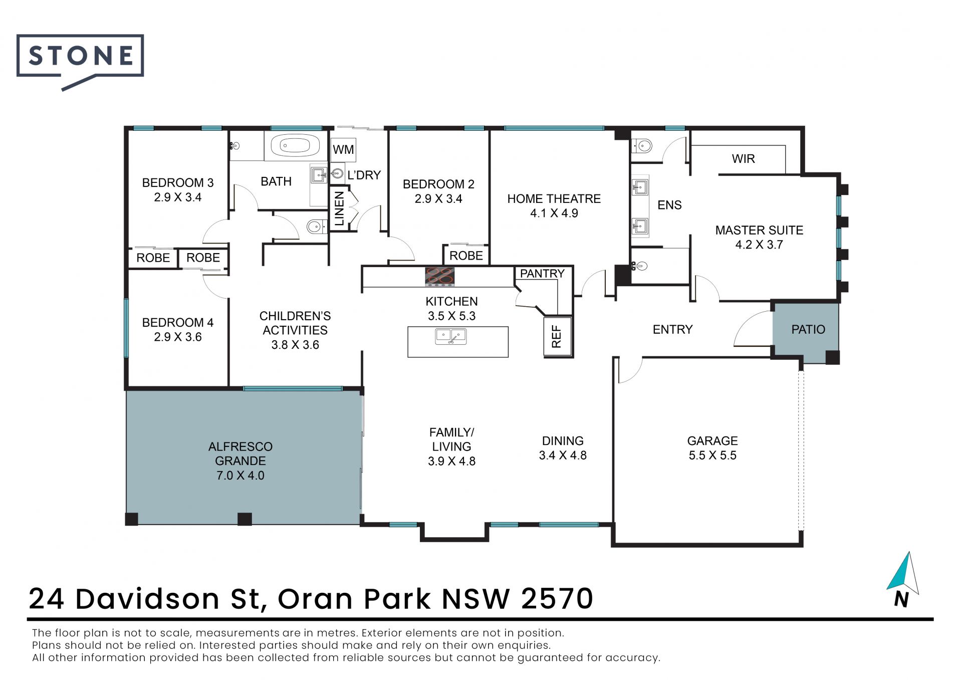 A spacious family home awaits you