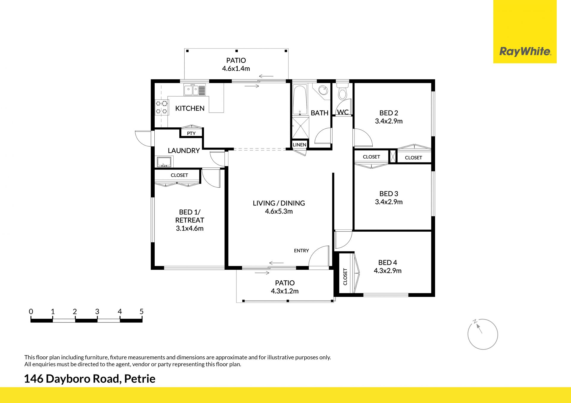Neat and Tidy Home on 735m2 Block